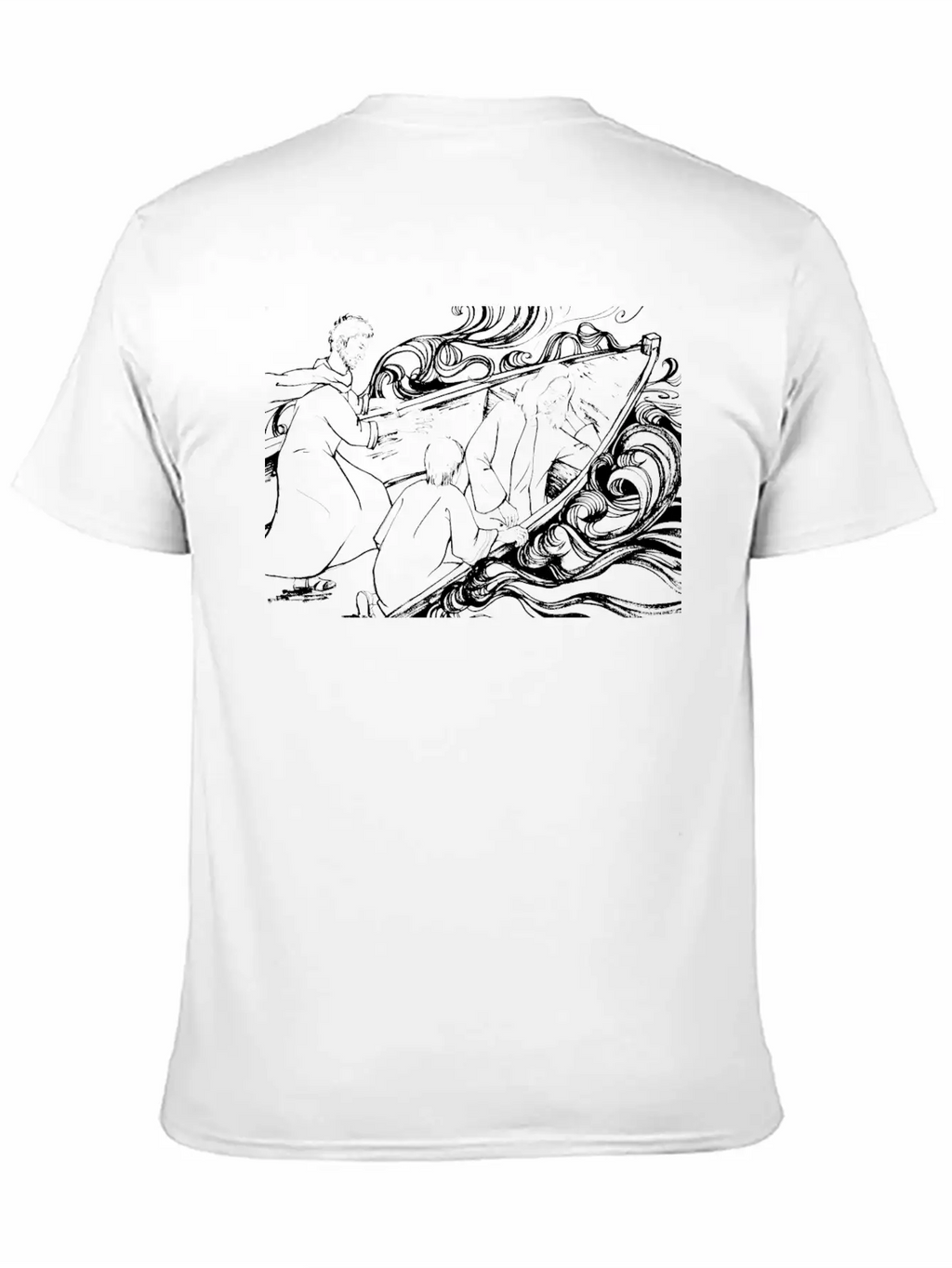 03 Mark 4:3541 02 Classic Crew Neck Graphic Tee – Everyday Minimal Look