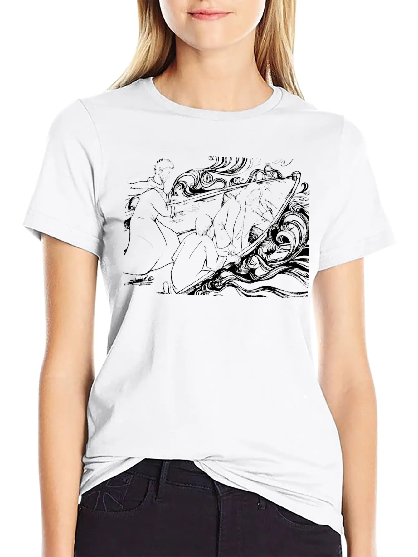 03 Mark 4:3541 02 Classic Crew Neck Graphic Tee – Everyday Minimal Look