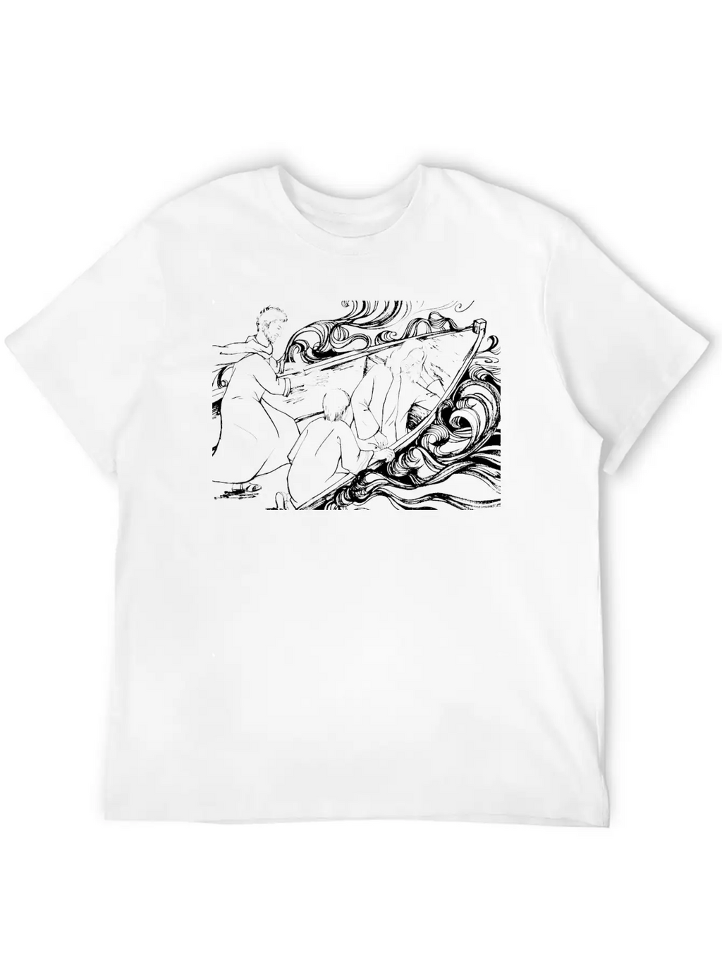 03 Mark 4:3541 02 Classic Crew Neck Graphic Tee – Everyday Minimal Look