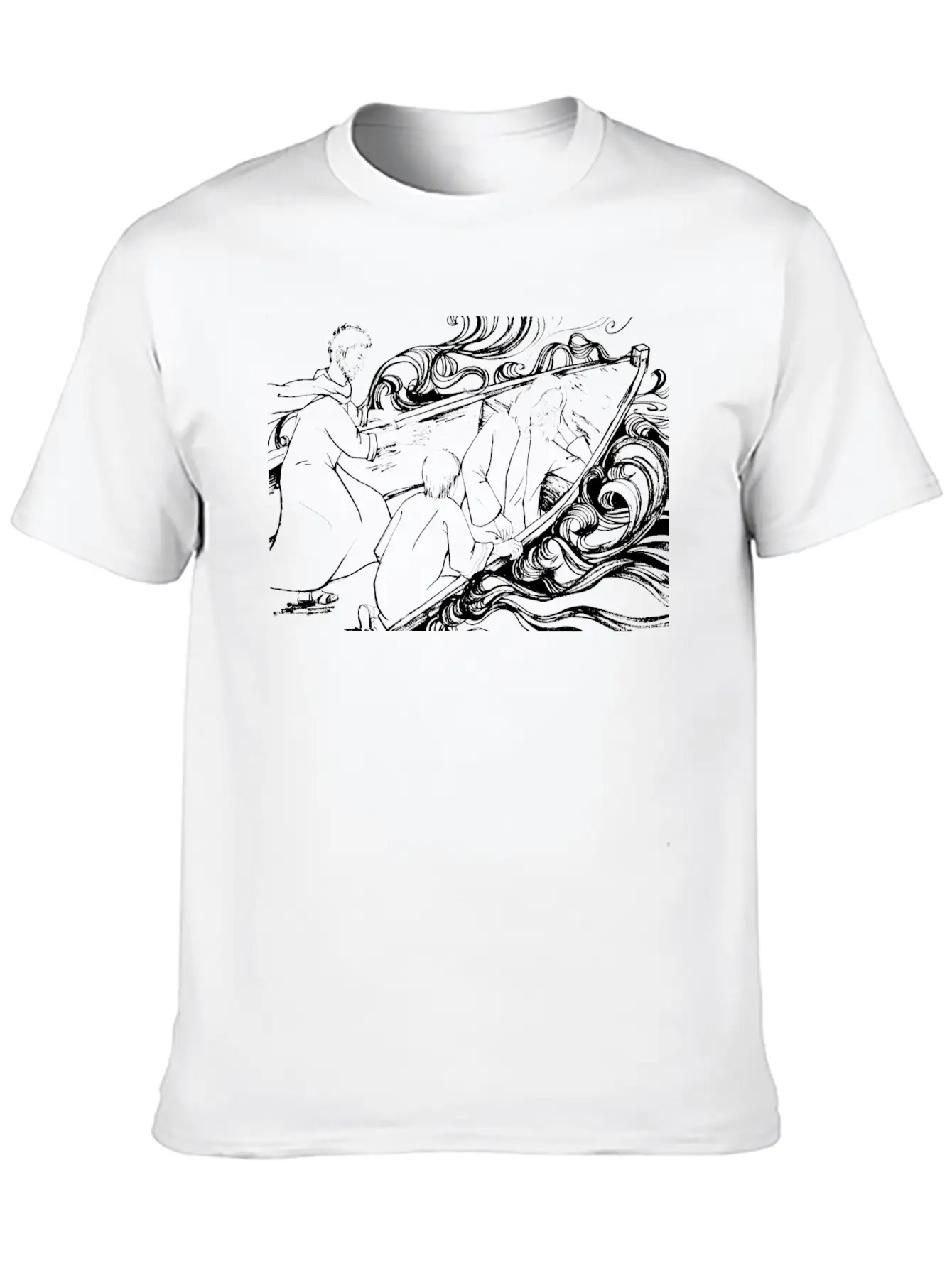 03 Mark 4:3541 02 Classic Crew Neck Graphic Tee – Everyday Minimal Look