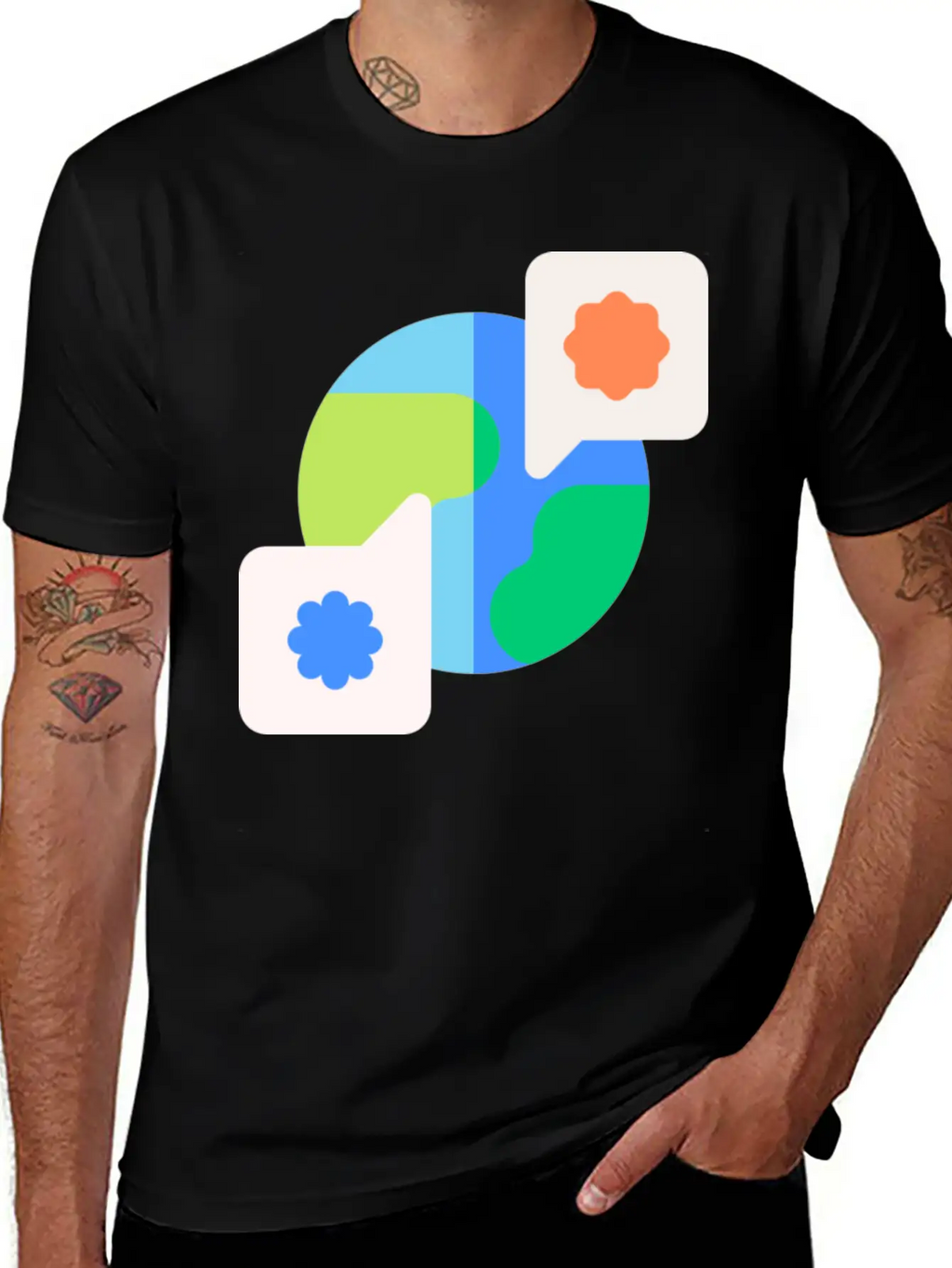 045 Weather Forecast Breathable Soft Cotton T-Shirt – Timeless Casual Look