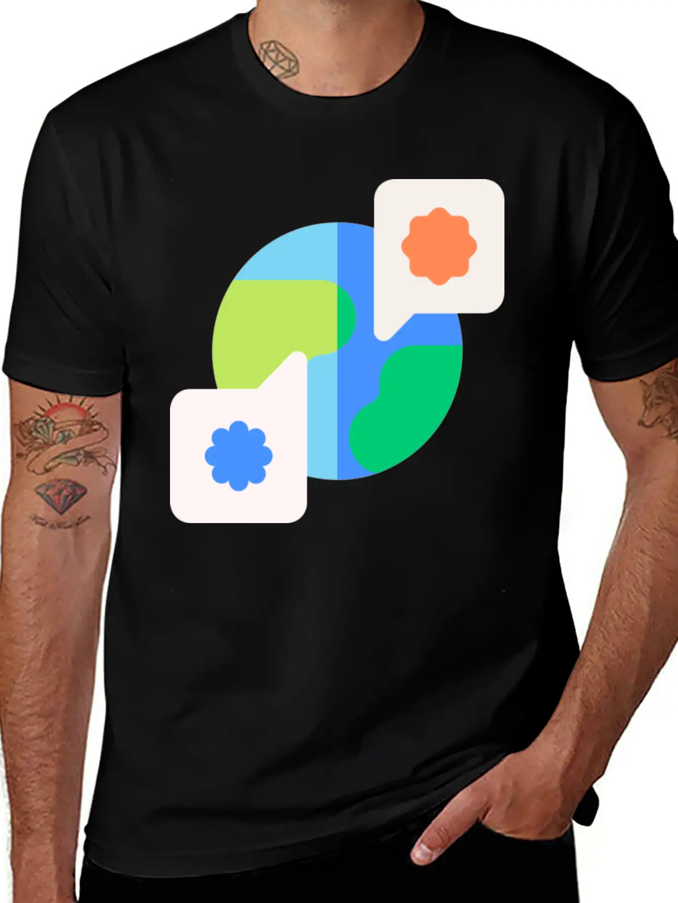 045 Weather Forecast Breathable Soft Cotton T-Shirt – Timeless Casual Look