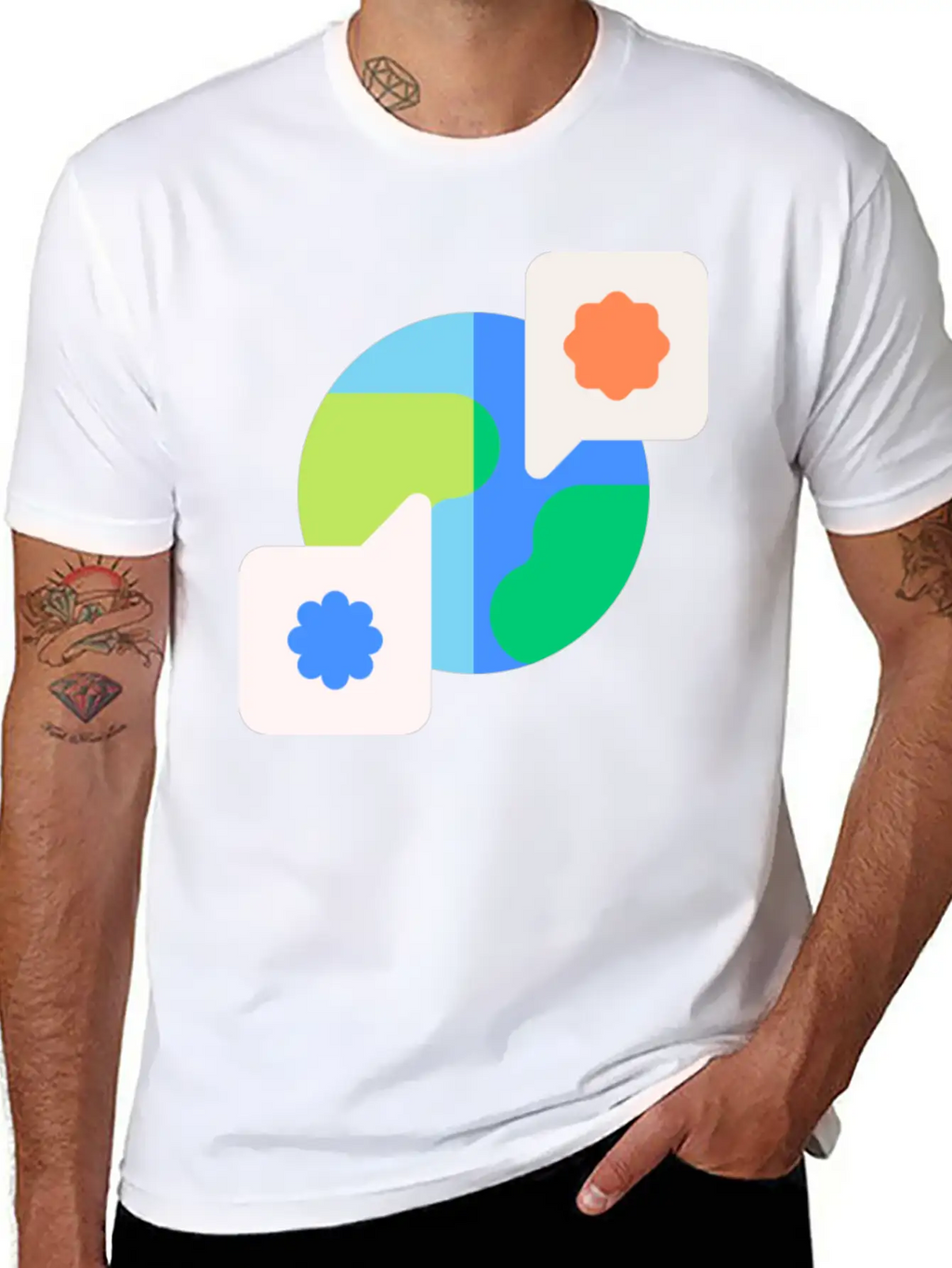 045 Weather Forecast Breathable Soft Cotton T-Shirt – Timeless Casual Look