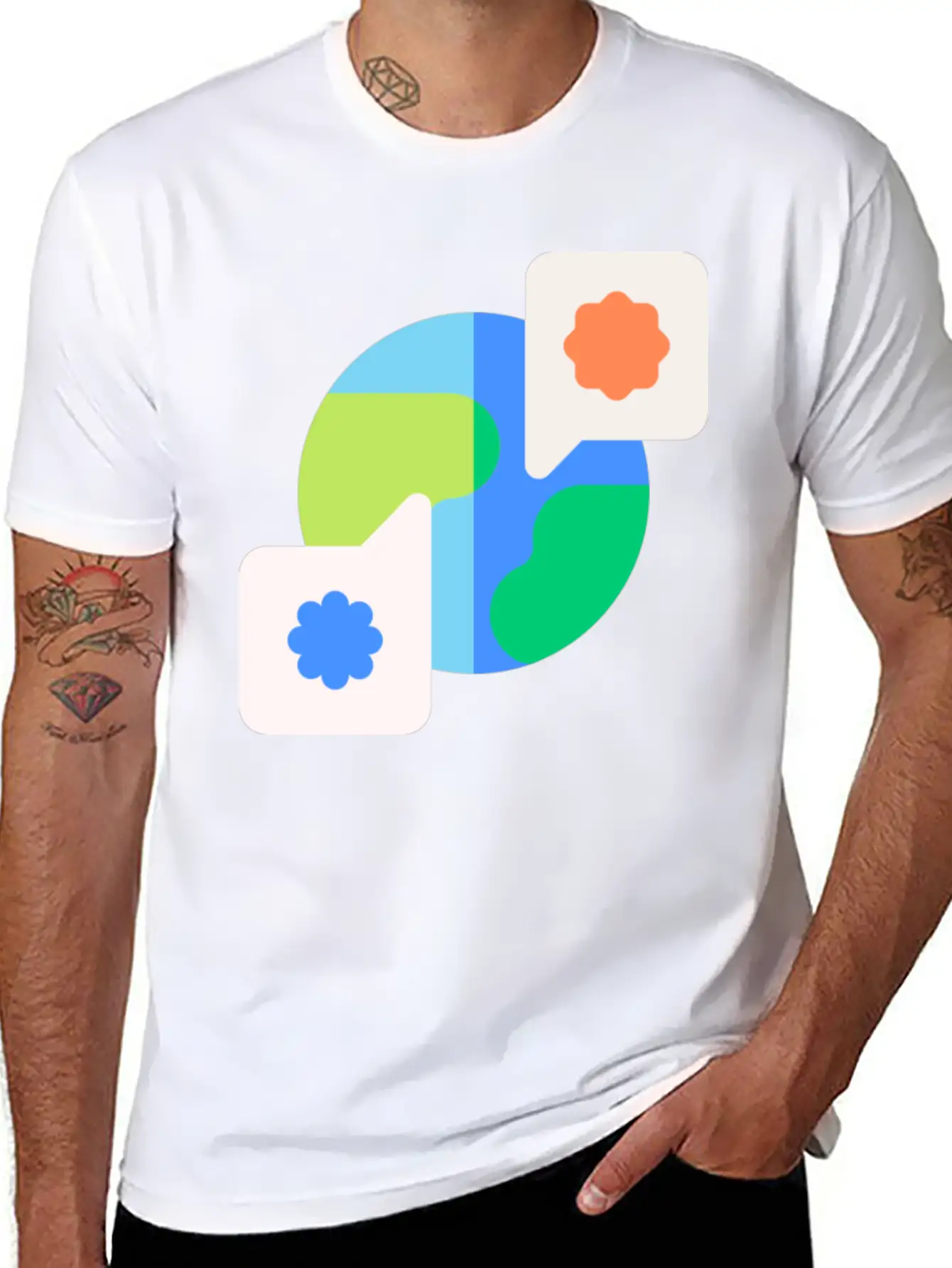 045 Weather Forecast Breathable Soft Cotton T-Shirt – Timeless Casual Look