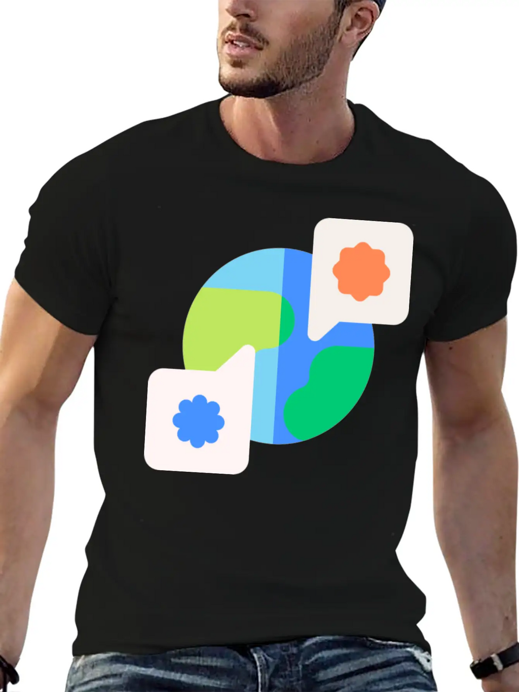 045 Weather Forecast Breathable Soft Cotton T-Shirt – Timeless Casual Look