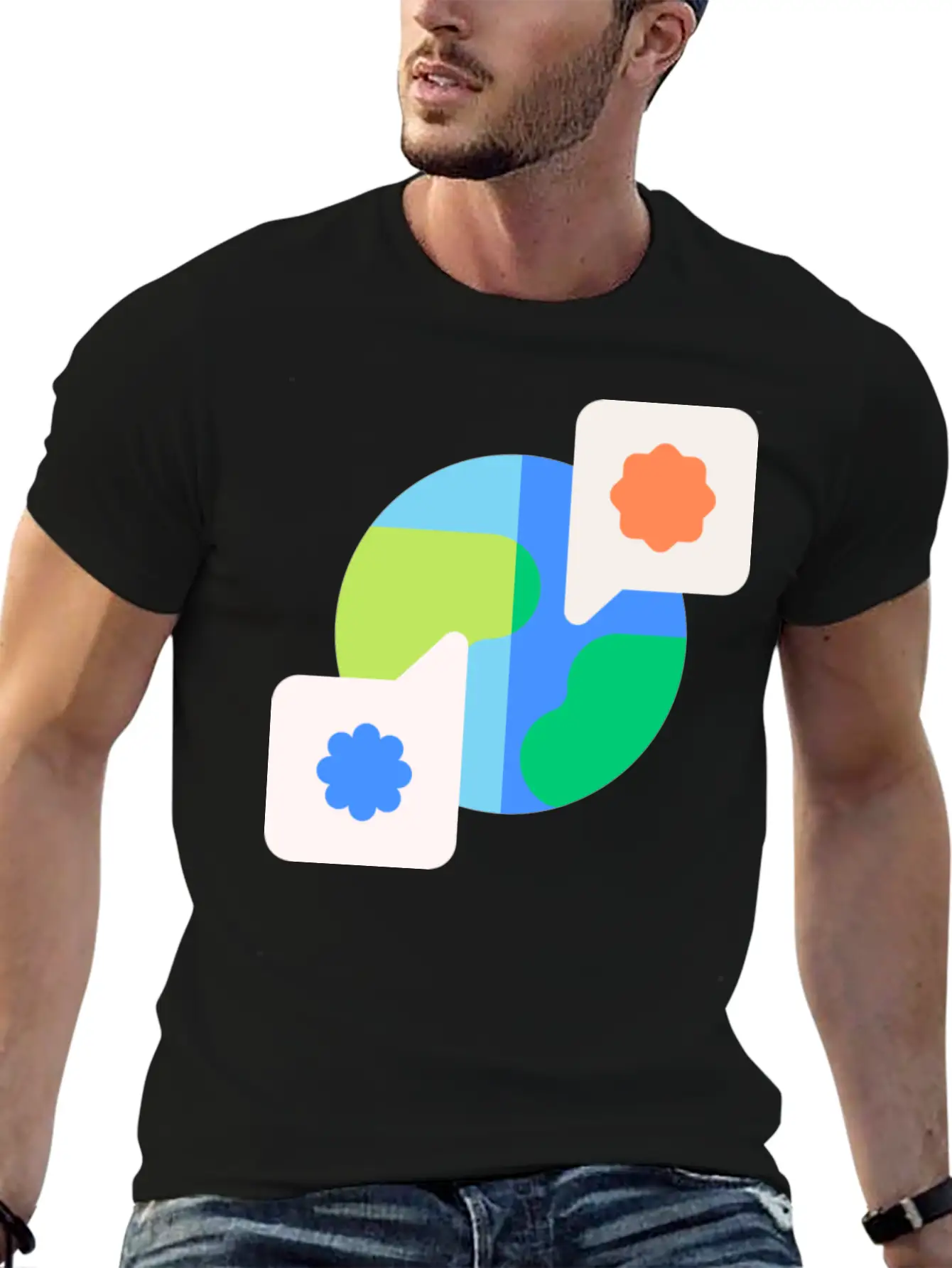 045 Weather Forecast Breathable Soft Cotton T-Shirt – Timeless Casual Look