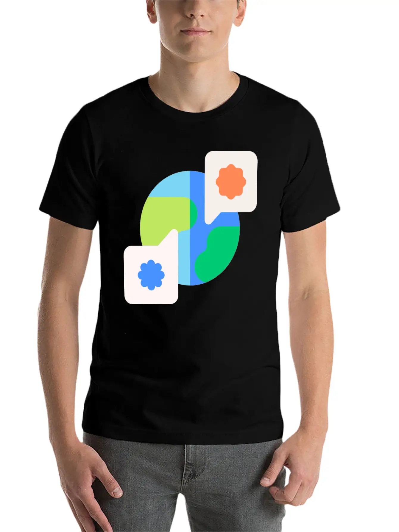 045 Weather Forecast Breathable Soft Cotton T-Shirt – Timeless Casual Look