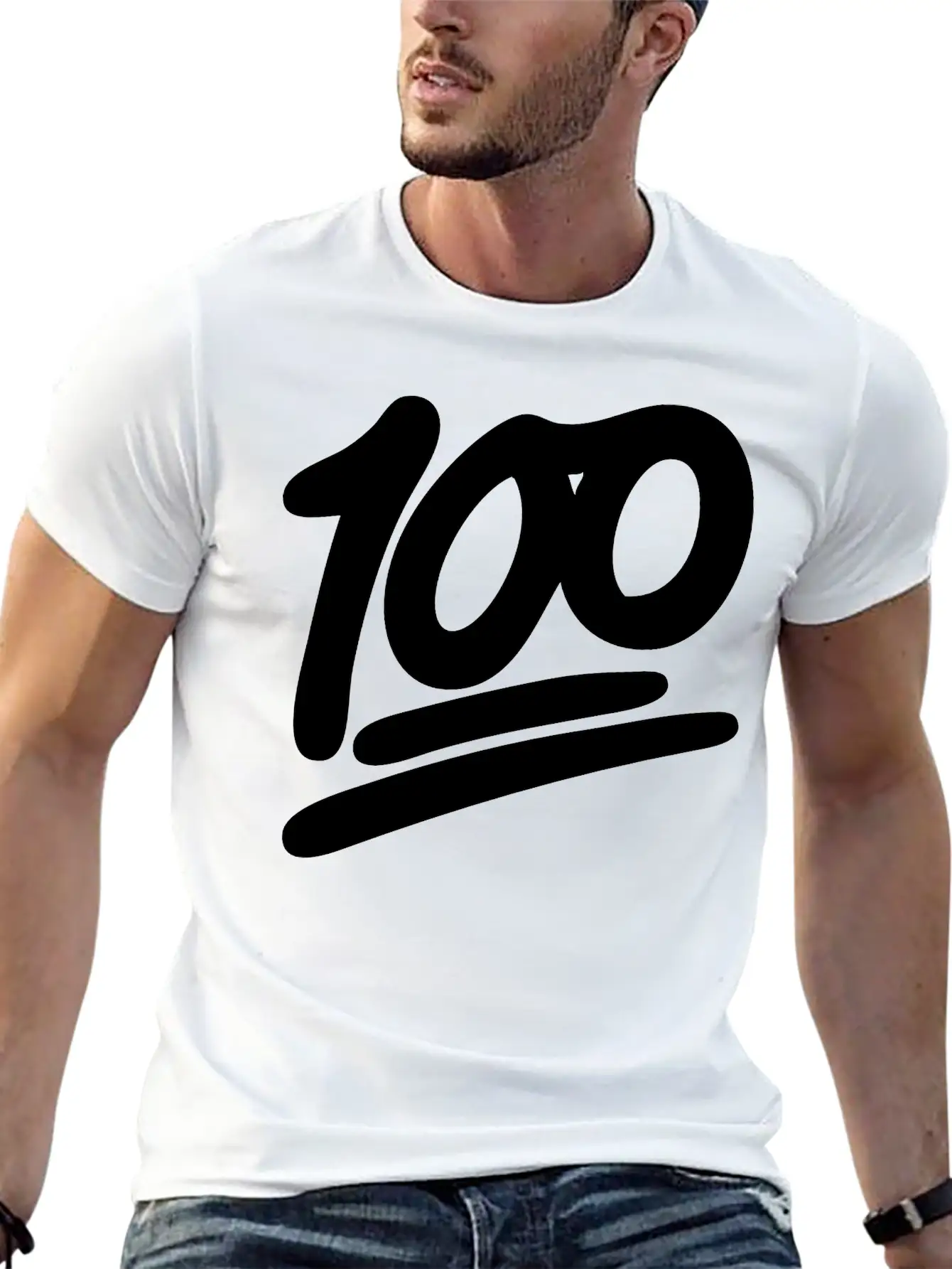 1 To 100 Comfortable Minimalist Graphic Tee – Summer Style Essential