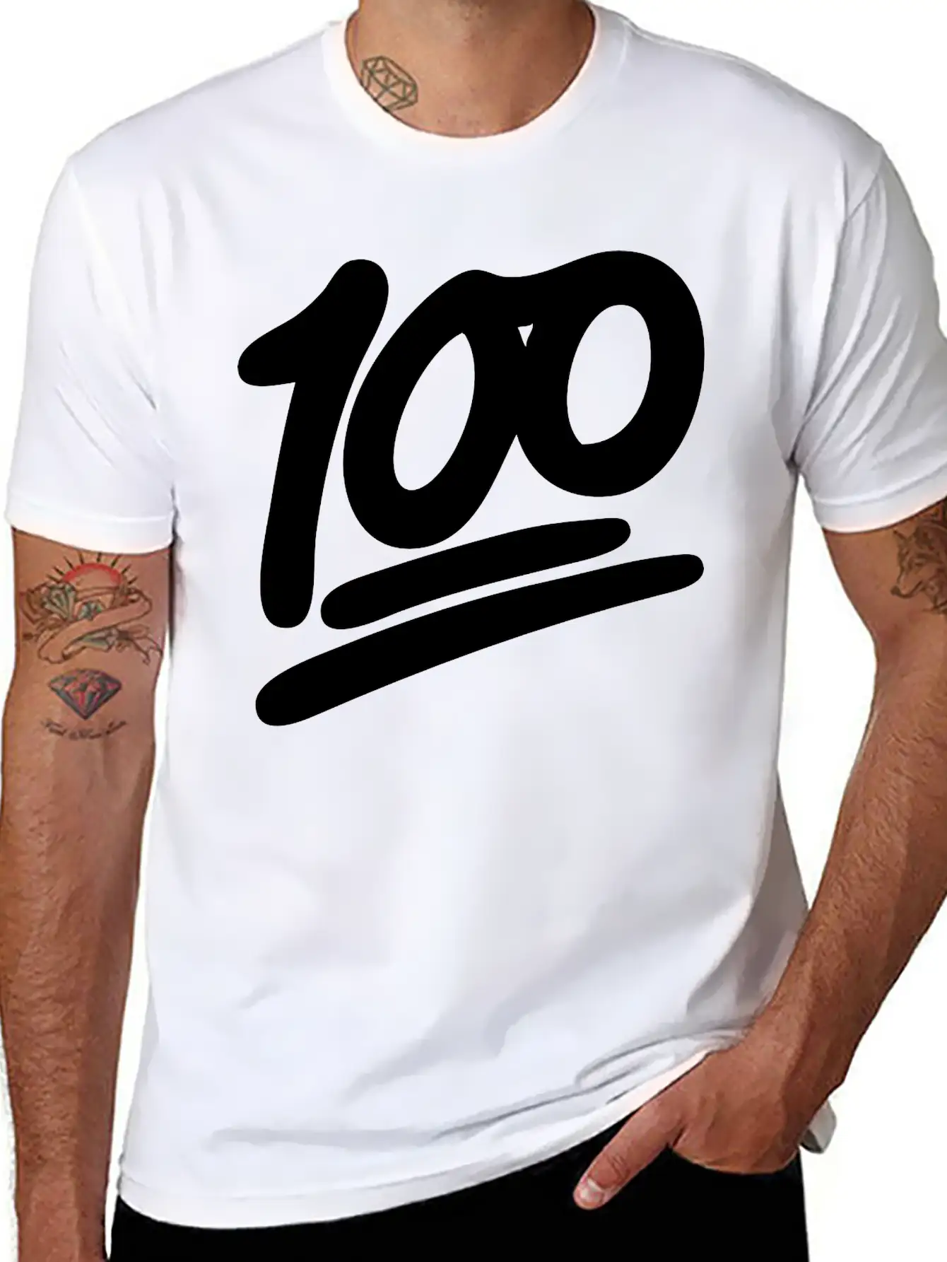 1 To 100 Comfortable Minimalist Graphic Tee – Summer Style Essential