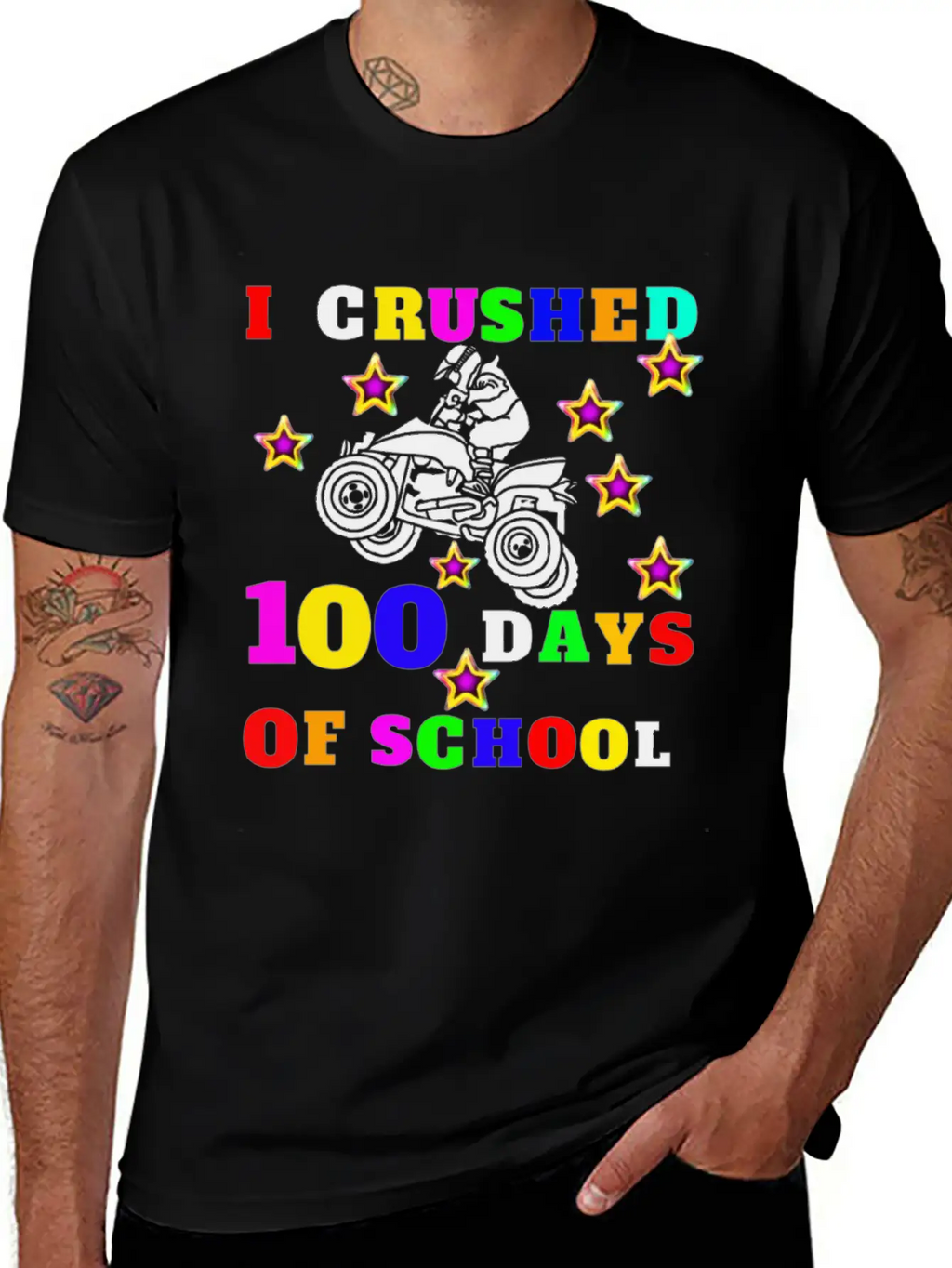 100 Days Of Fun Classic Fit Graphic Tee For Daily Comfort – Unisex Cotton Shirt
