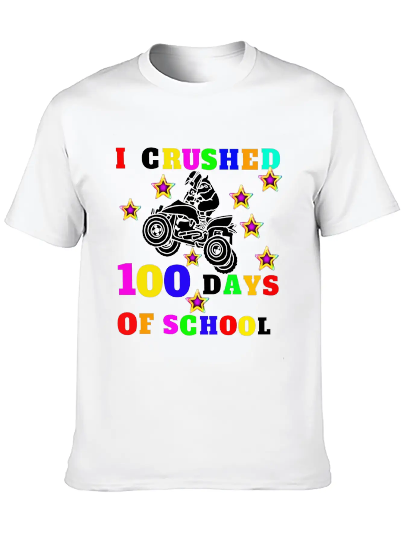 100 Days Of Fun Classic Fit Graphic Tee For Daily Comfort – Unisex Cotton Shirt