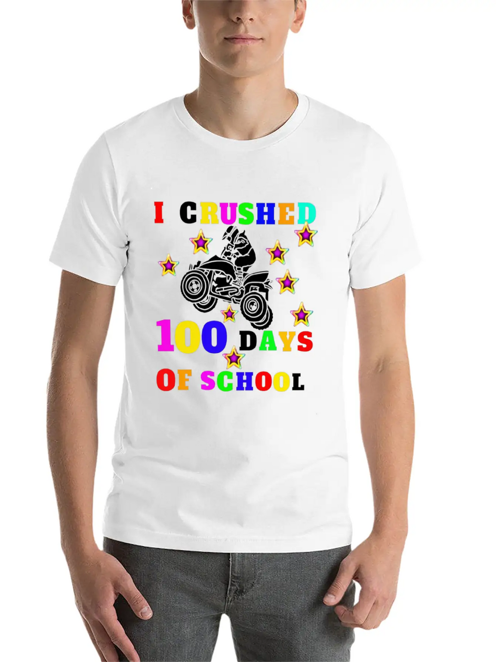 100 Days Of Fun Classic Fit Graphic Tee For Daily Comfort – Unisex Cotton Shirt
