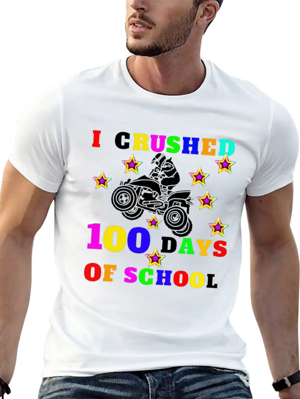 100 Days Of Fun Classic Fit Graphic Tee For Daily Comfort – Unisex Cotton Shirt