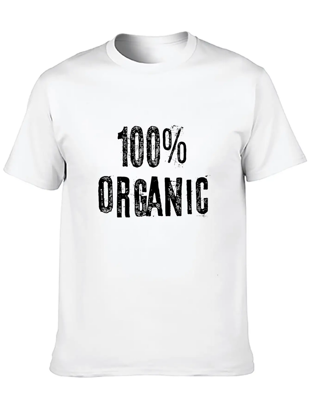100 Percent Organic Classic Fit Graphic Tee For Daily Comfort – Unisex Cotton Shirt