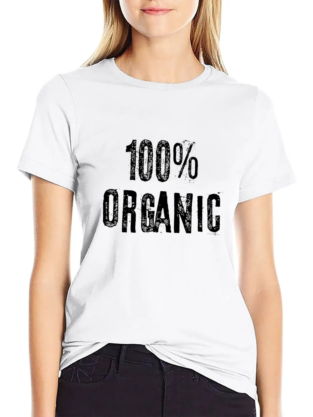 100 Percent Organic Classic Fit Graphic Tee For Daily Comfort – Unisex Cotton Shirt