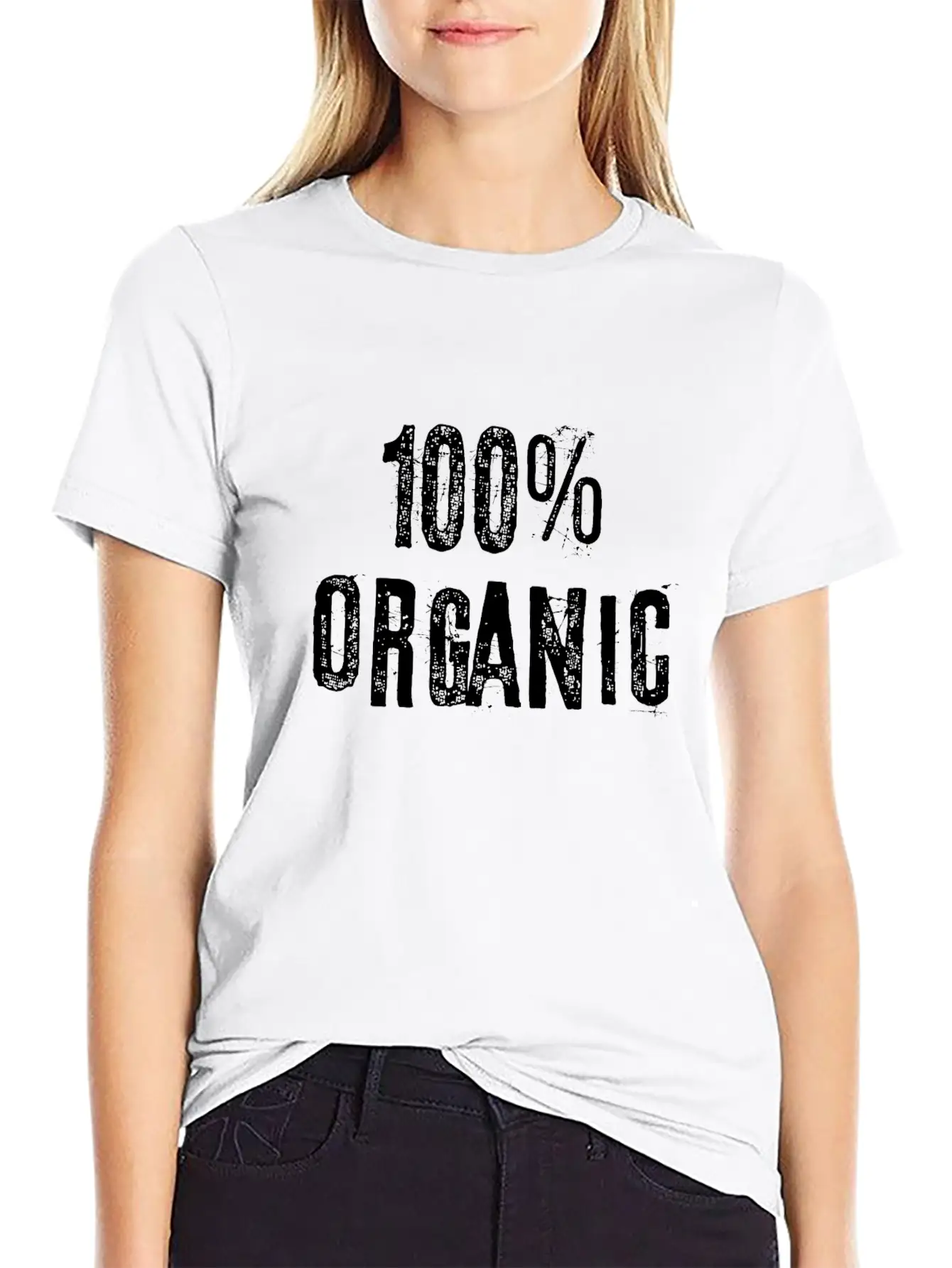 100 Percent Organic Classic Fit Graphic Tee For Daily Comfort – Unisex Cotton Shirt