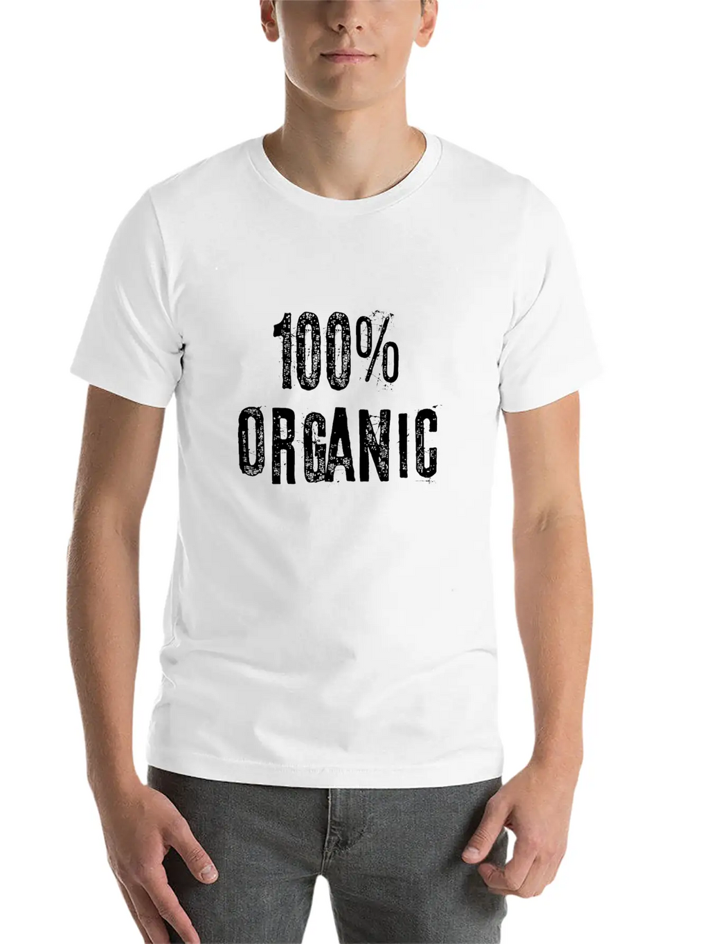 100 Percent Organic Classic Fit Graphic Tee For Daily Comfort – Unisex Cotton Shirt