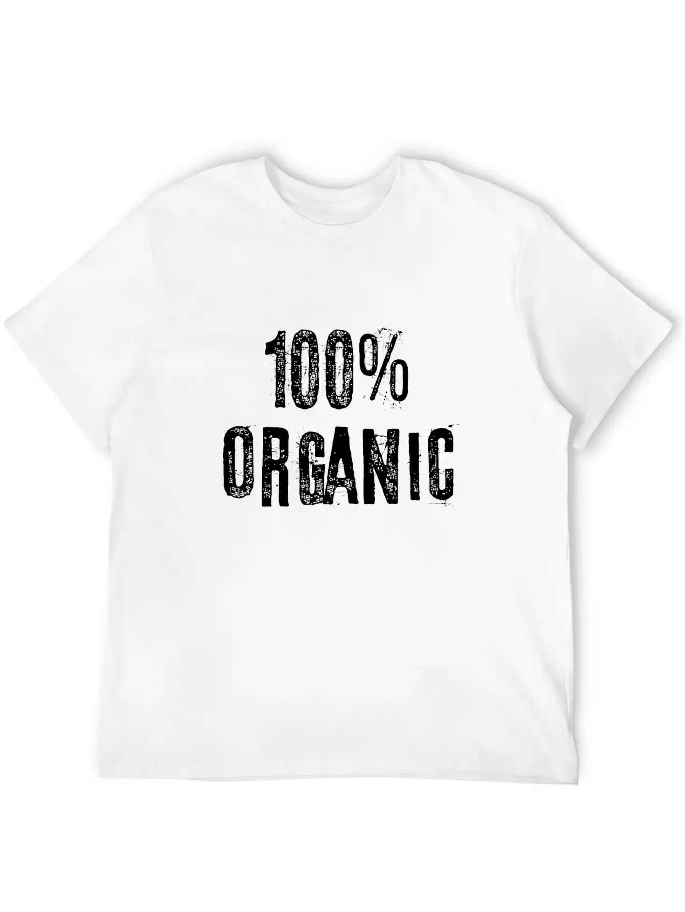 100 Percent Organic Classic Fit Graphic Tee For Daily Comfort – Unisex Cotton Shirt