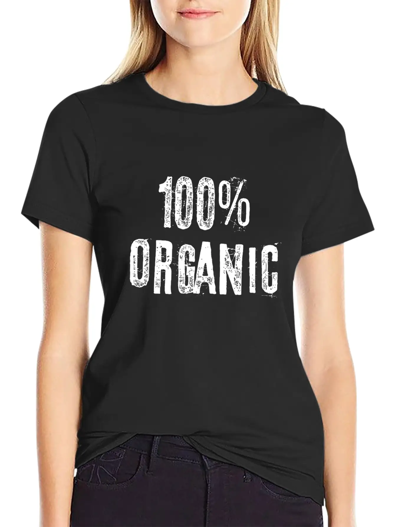 100 Percent Organic Classic Fit Graphic Tee For Daily Comfort – Unisex Cotton Shirt