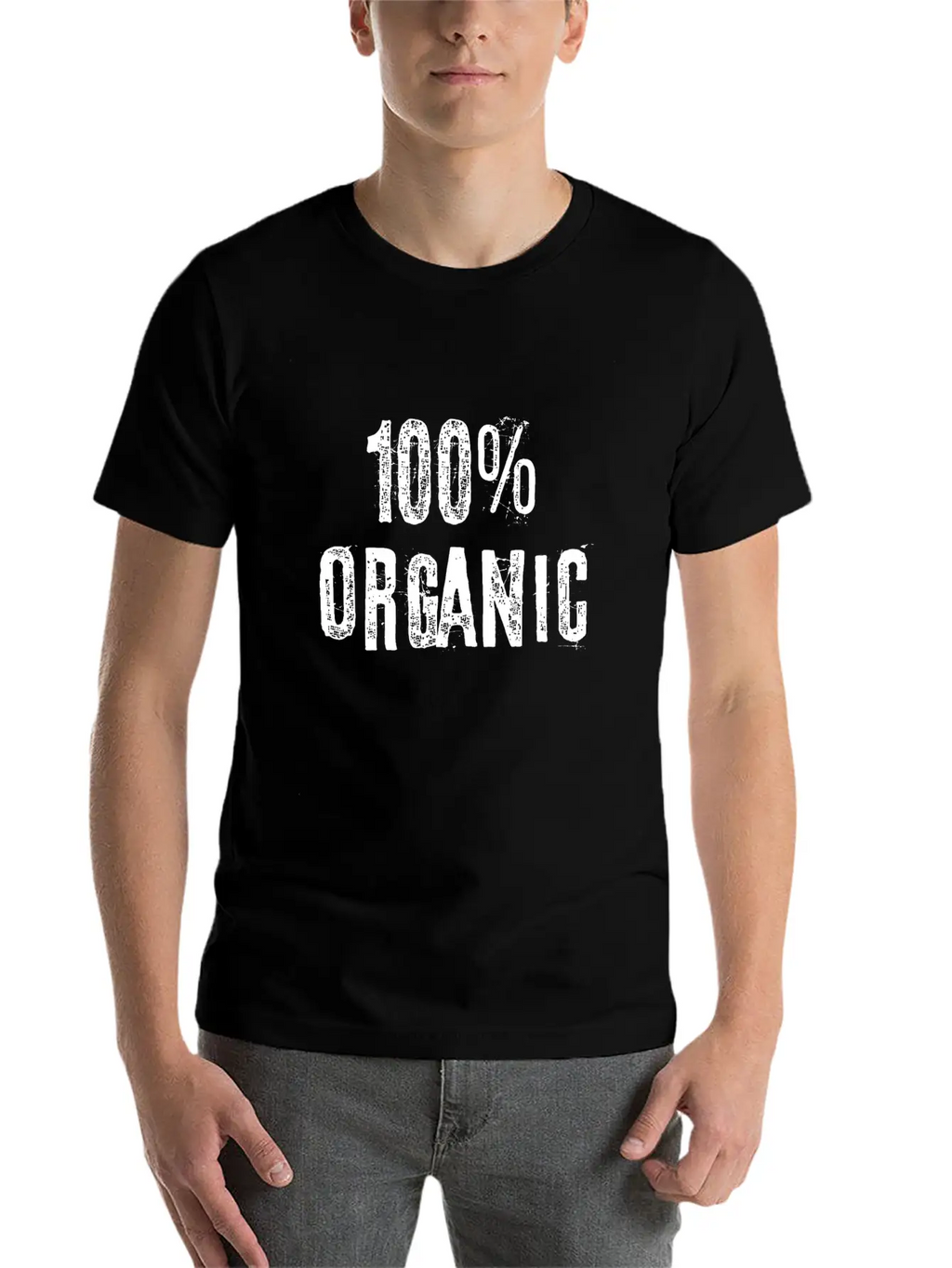 100 Percent Organic Classic Fit Graphic Tee For Daily Comfort – Unisex Cotton Shirt