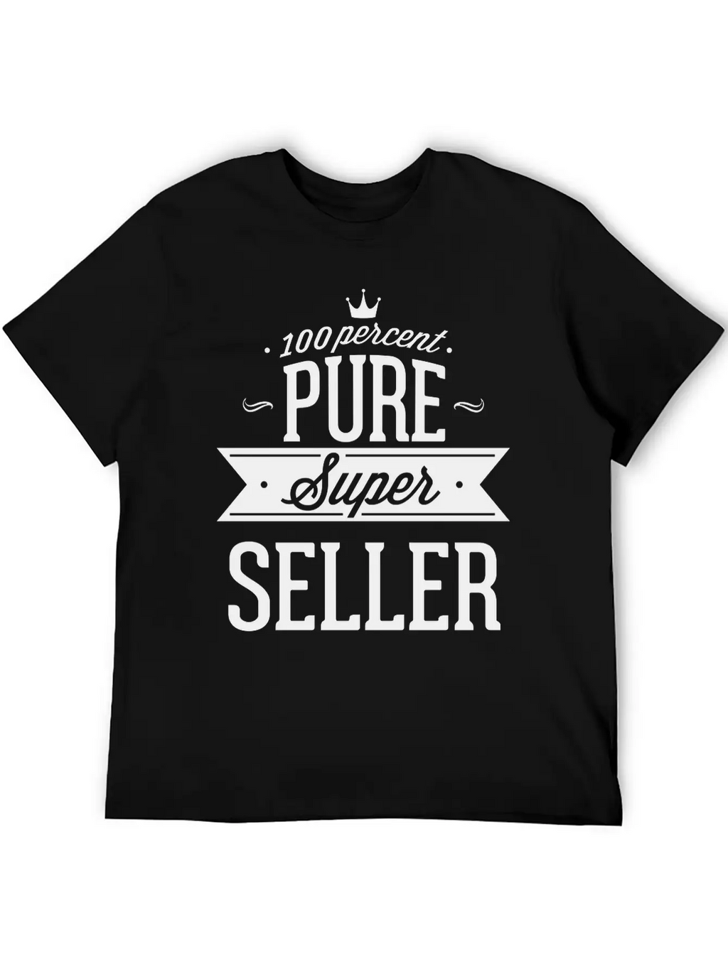 100 Percent Pure Super Seller Classic Crew Neck Graphic Tee – Everyday Minimal Look