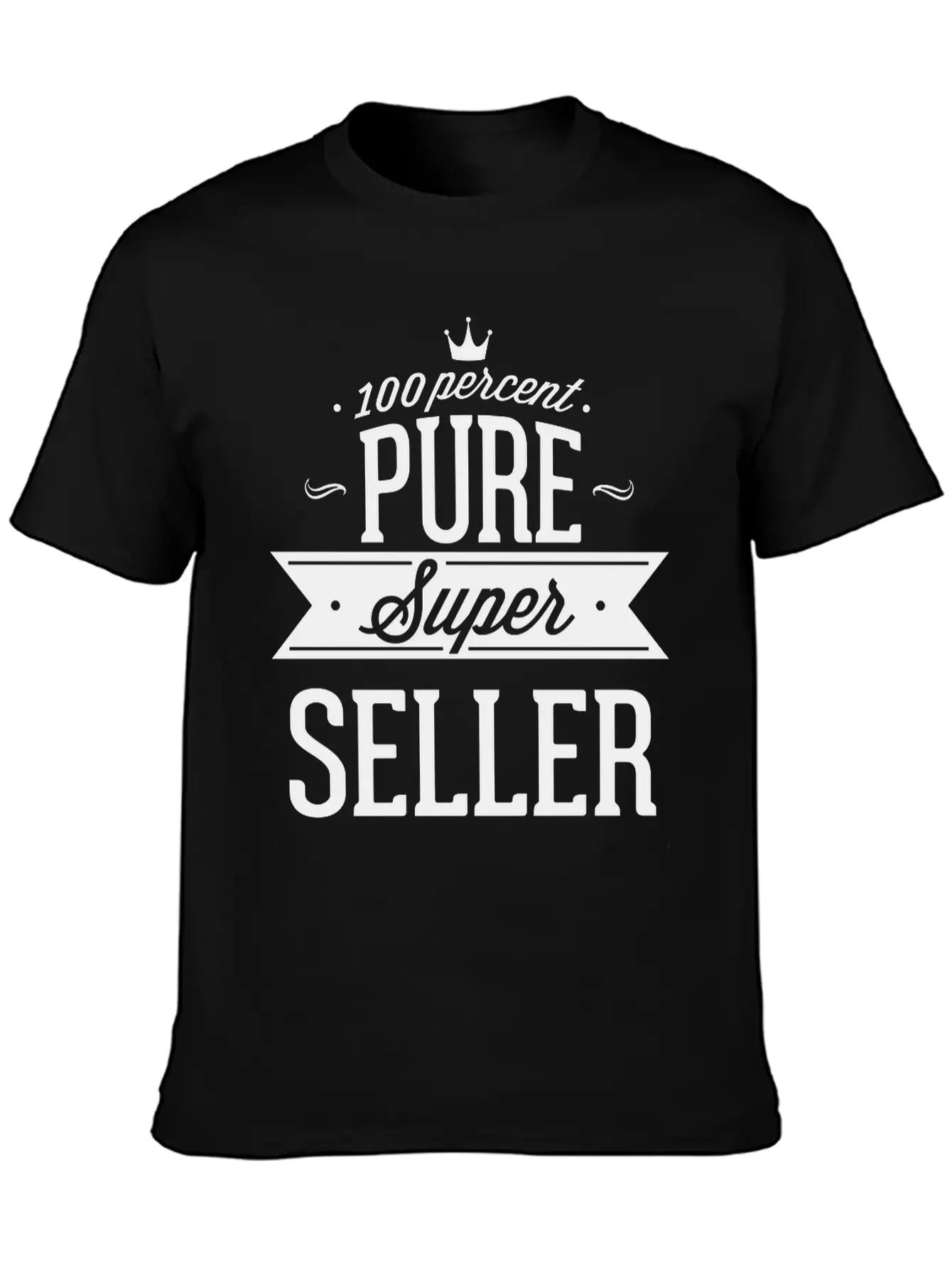 100 Percent Pure Super Seller Classic Crew Neck Graphic Tee – Everyday Minimal Look