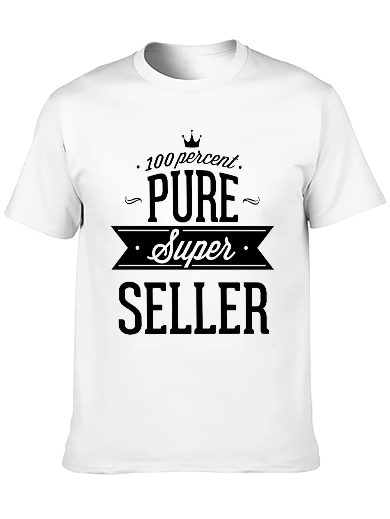 100 Percent Pure Super Seller Classic Crew Neck Graphic Tee – Everyday Minimal Look
