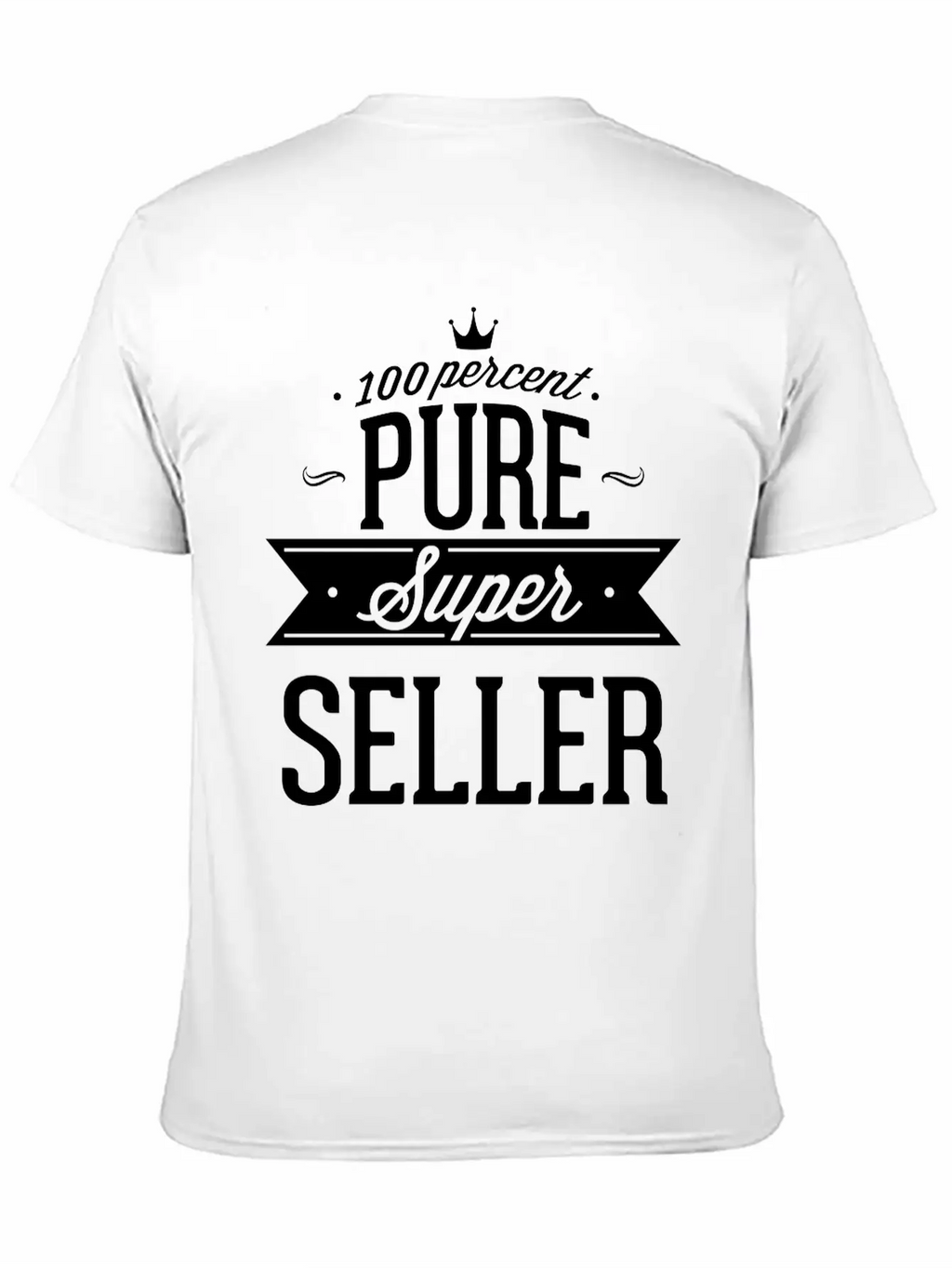100 Percent Pure Super Seller Classic Crew Neck Graphic Tee – Everyday Minimal Look
