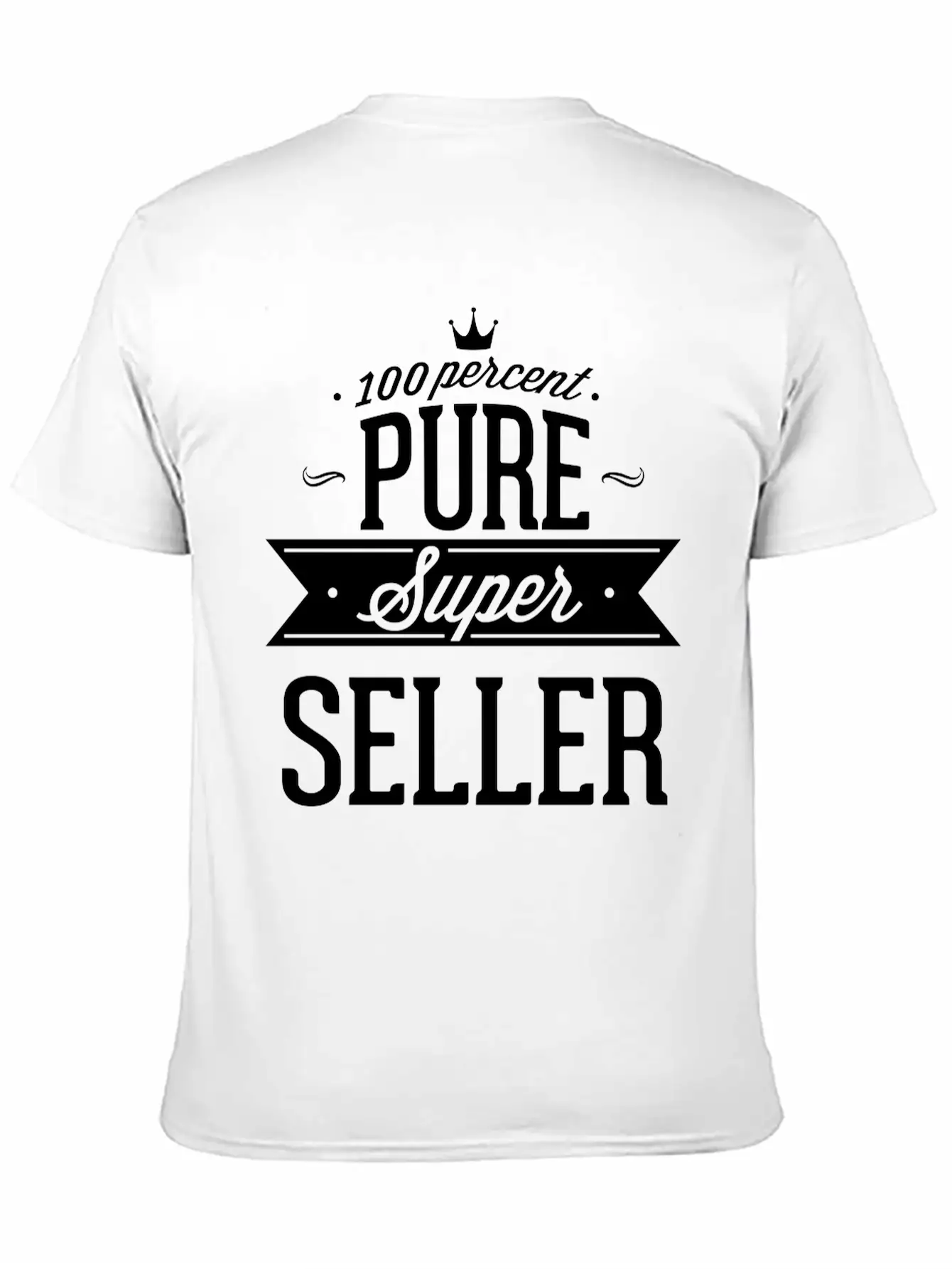 100 Percent Pure Super Seller Classic Crew Neck Graphic Tee – Everyday Minimal Look