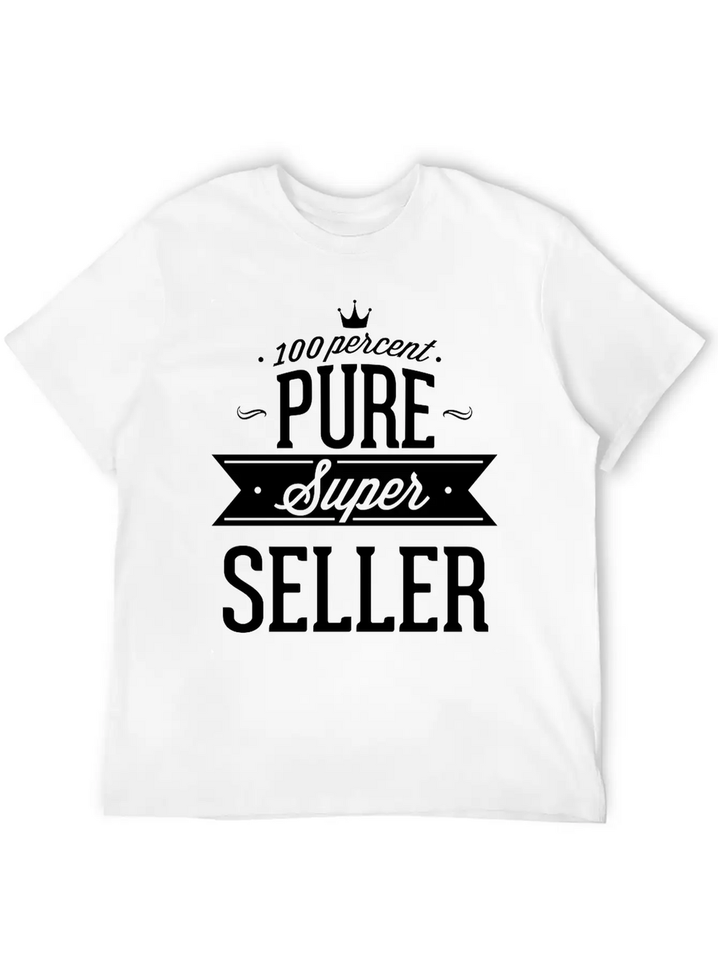 100 Percent Pure Super Seller Classic Crew Neck Graphic Tee – Everyday Minimal Look