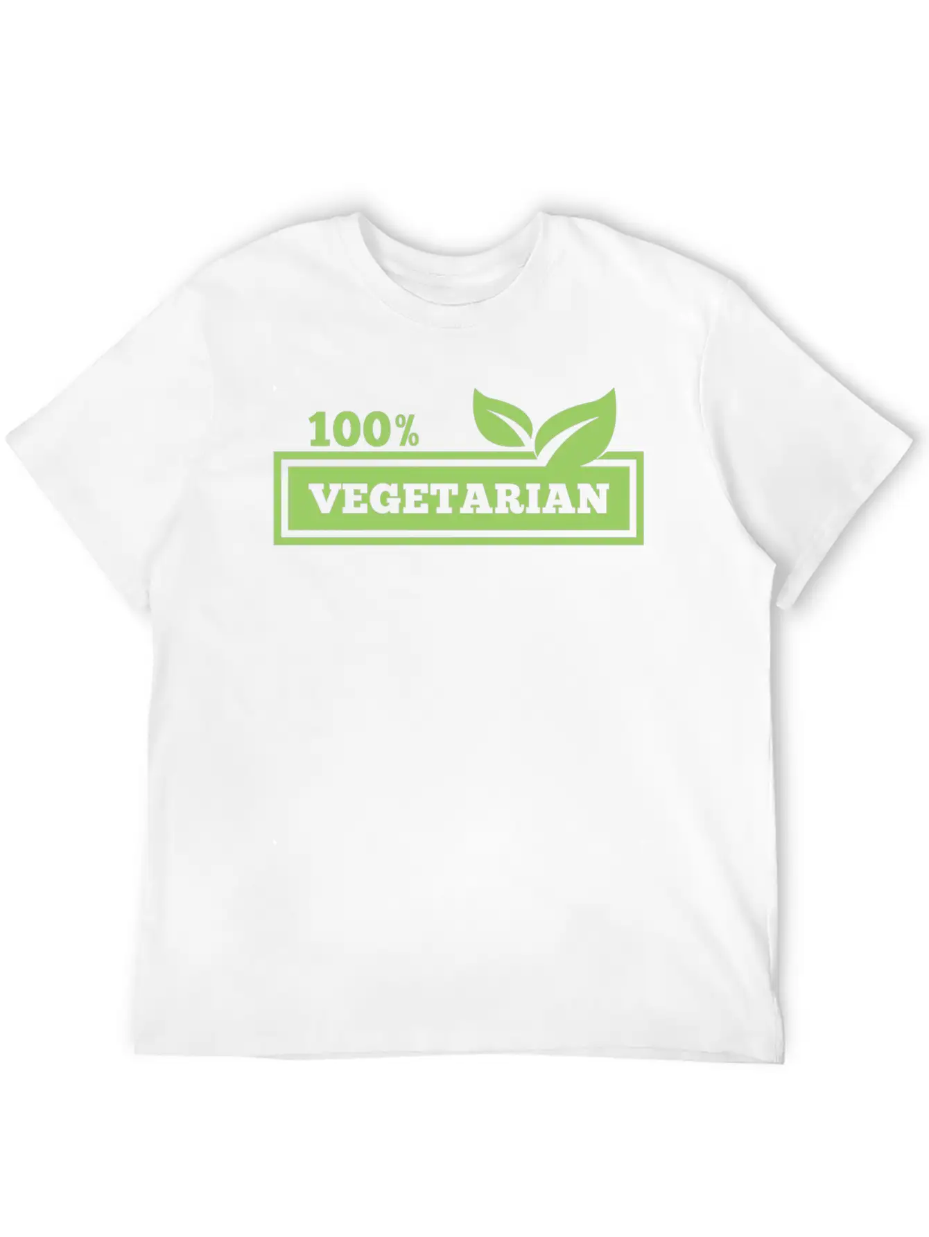 100% Vegetarian Classic Cotton Tee – Unisex Comfort For Any Season