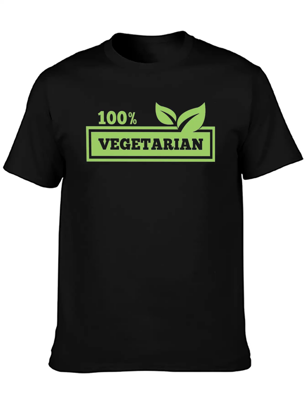 100% Vegetarian Classic Cotton Tee – Unisex Comfort For Any Season