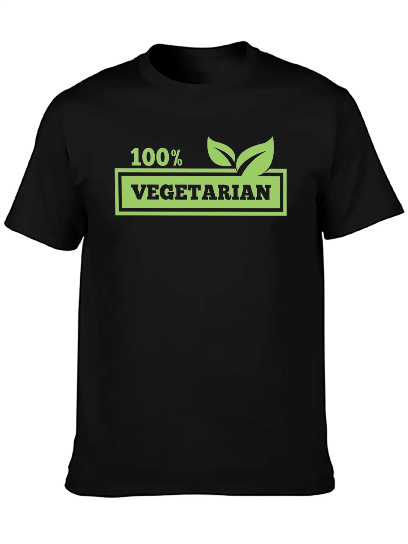 100% Vegetarian Classic Cotton Tee – Unisex Comfort For Any Season
