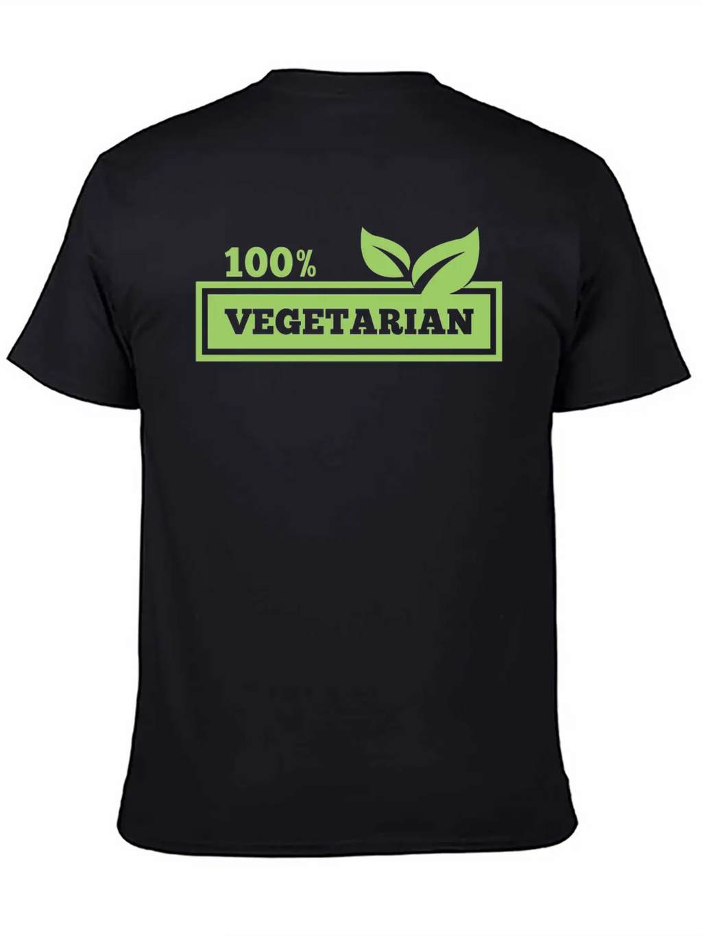 100% Vegetarian Classic Cotton Tee – Unisex Comfort For Any Season