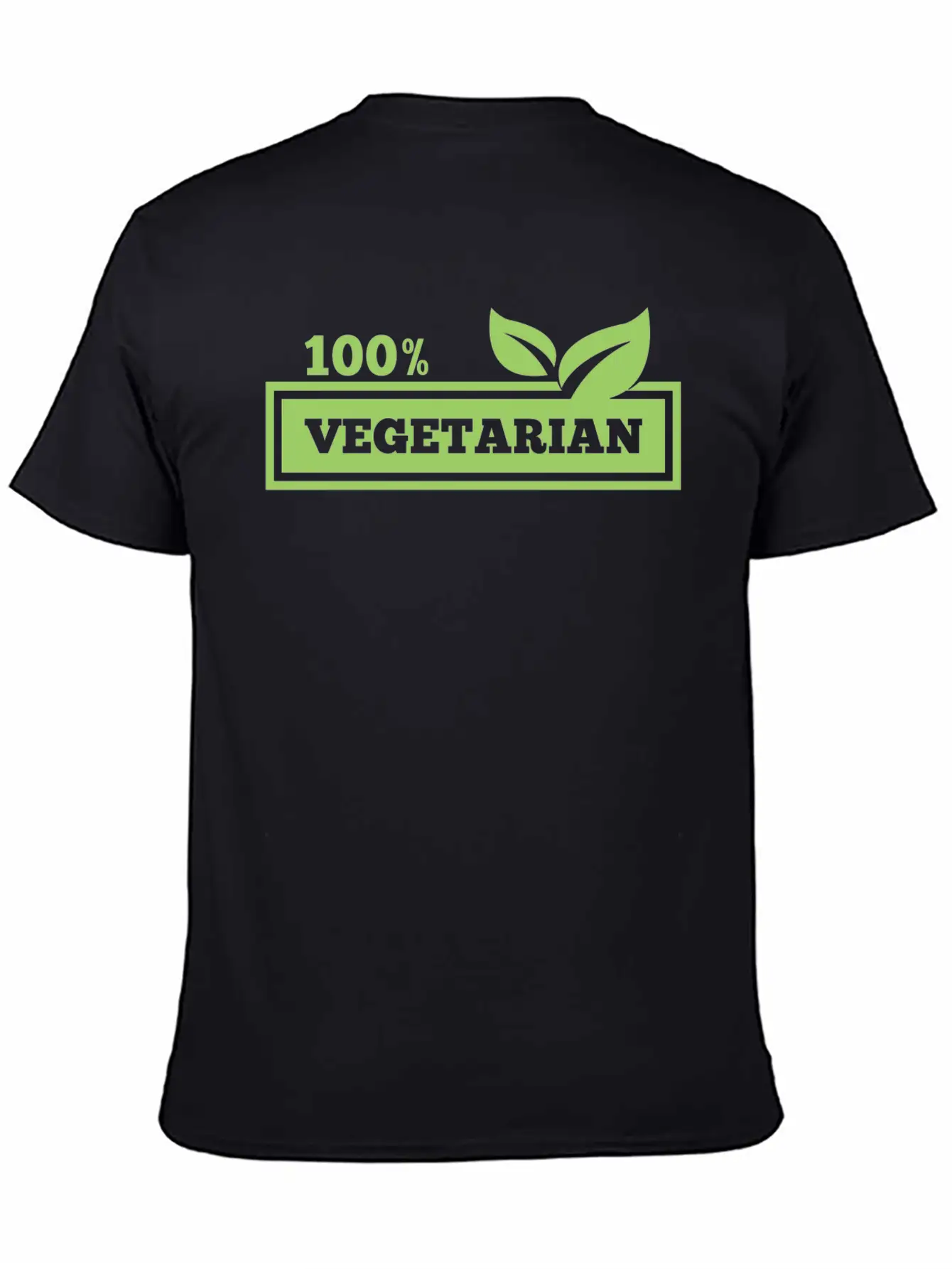 100% Vegetarian Classic Cotton Tee – Unisex Comfort For Any Season