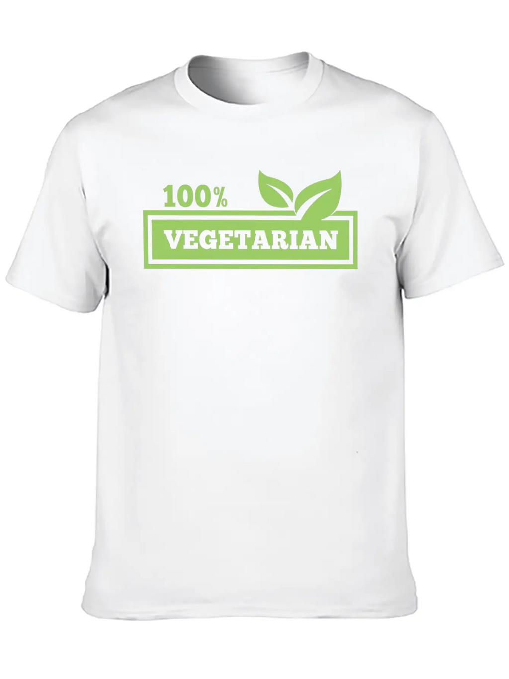 100% Vegetarian Classic Cotton Tee – Unisex Comfort For Any Season
