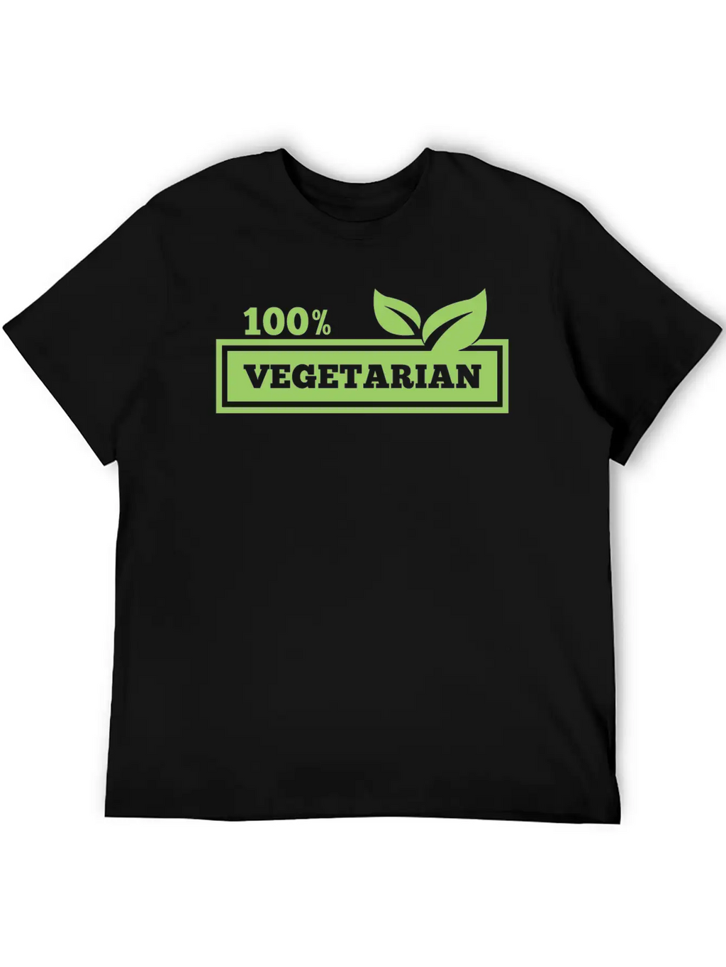100% Vegetarian Classic Cotton Tee – Unisex Comfort For Any Season