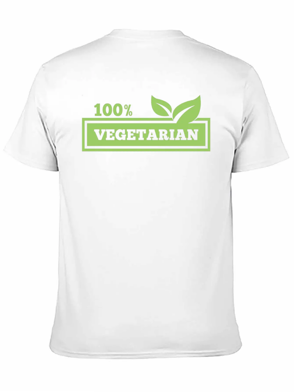100% Vegetarian Classic Cotton Tee – Unisex Comfort For Any Season