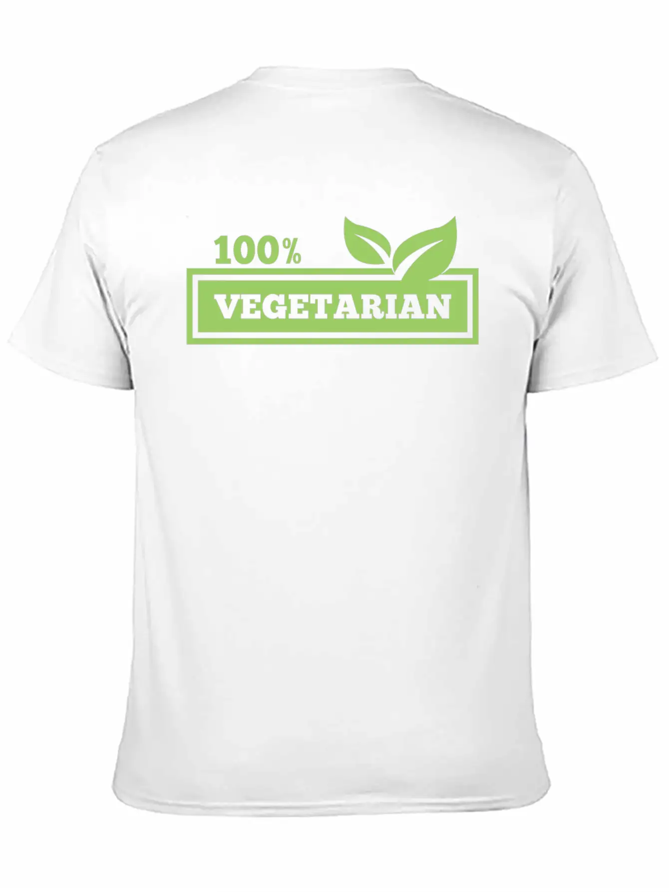 100% Vegetarian Classic Cotton Tee – Unisex Comfort For Any Season