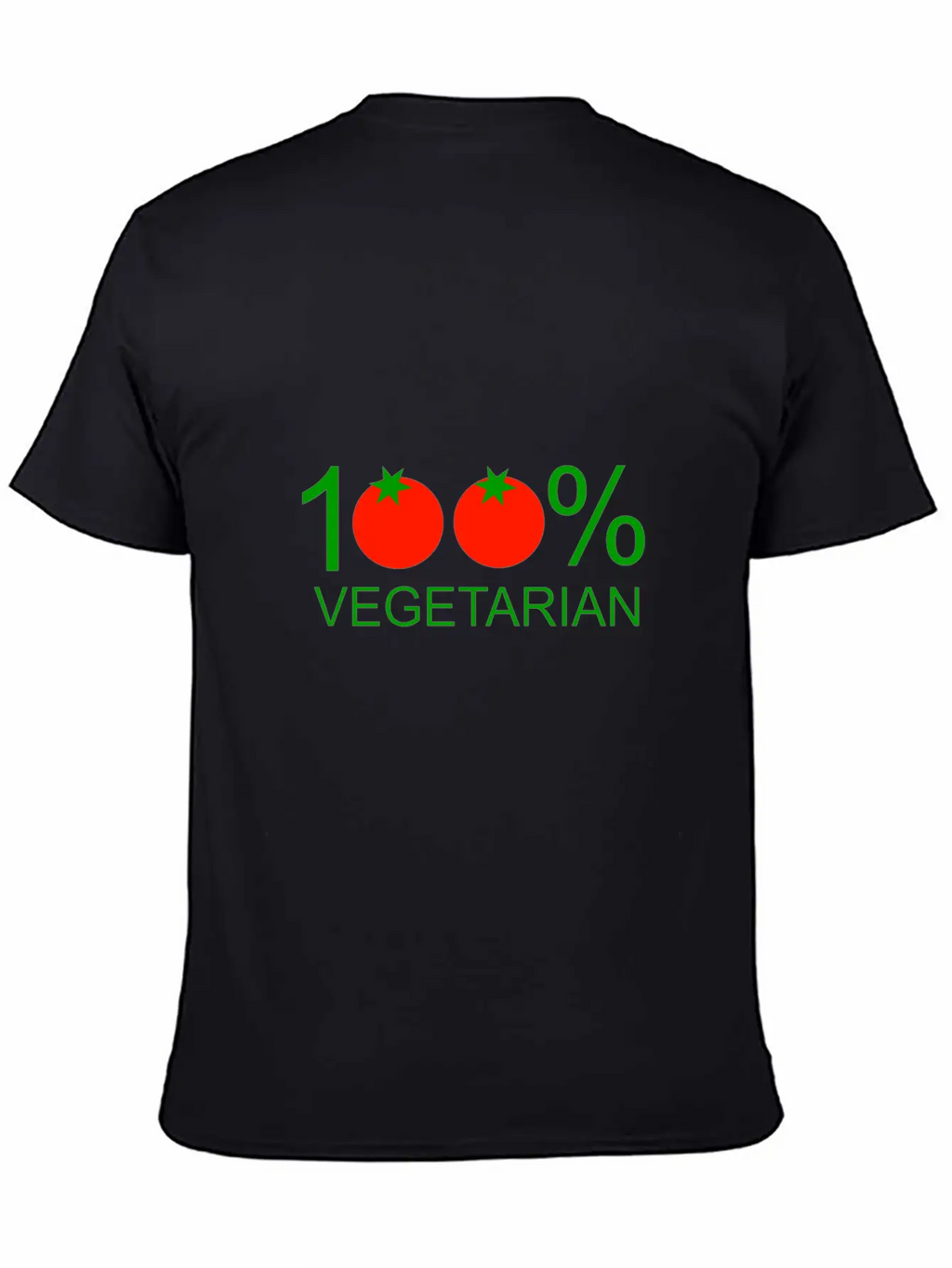 100% Vegetarian Unisex Casual T-Shirt – Clean Design For Daily Comfort
