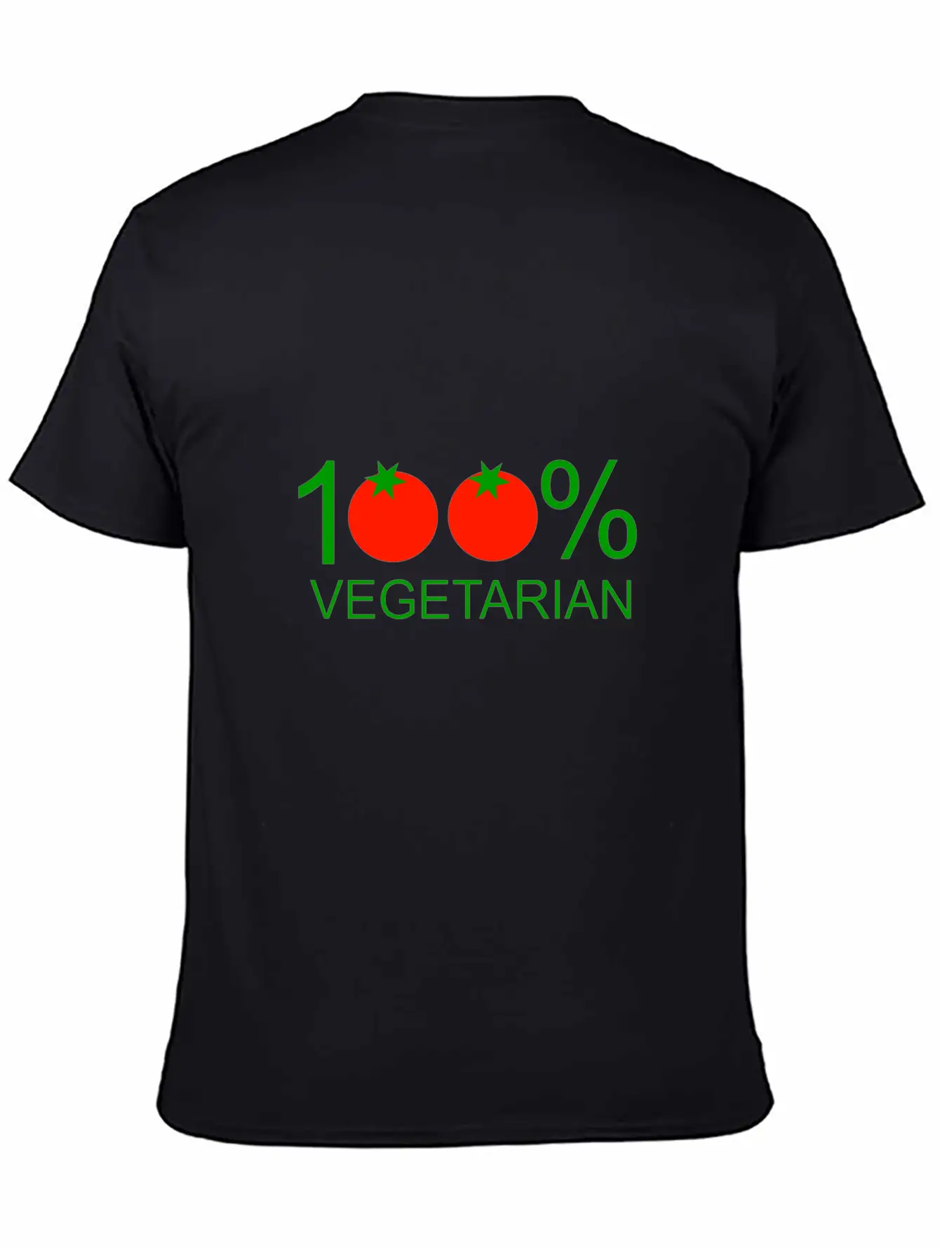 100% Vegetarian Unisex Casual T-Shirt – Clean Design For Daily Comfort