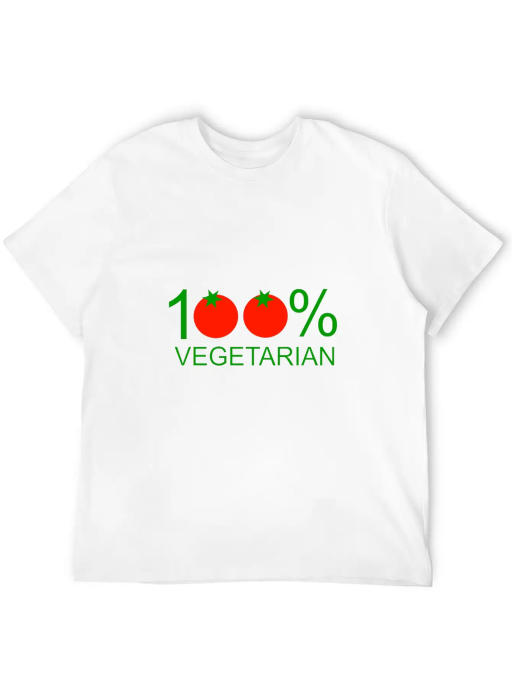 100% Vegetarian Unisex Casual T-Shirt – Clean Design For Daily Comfort