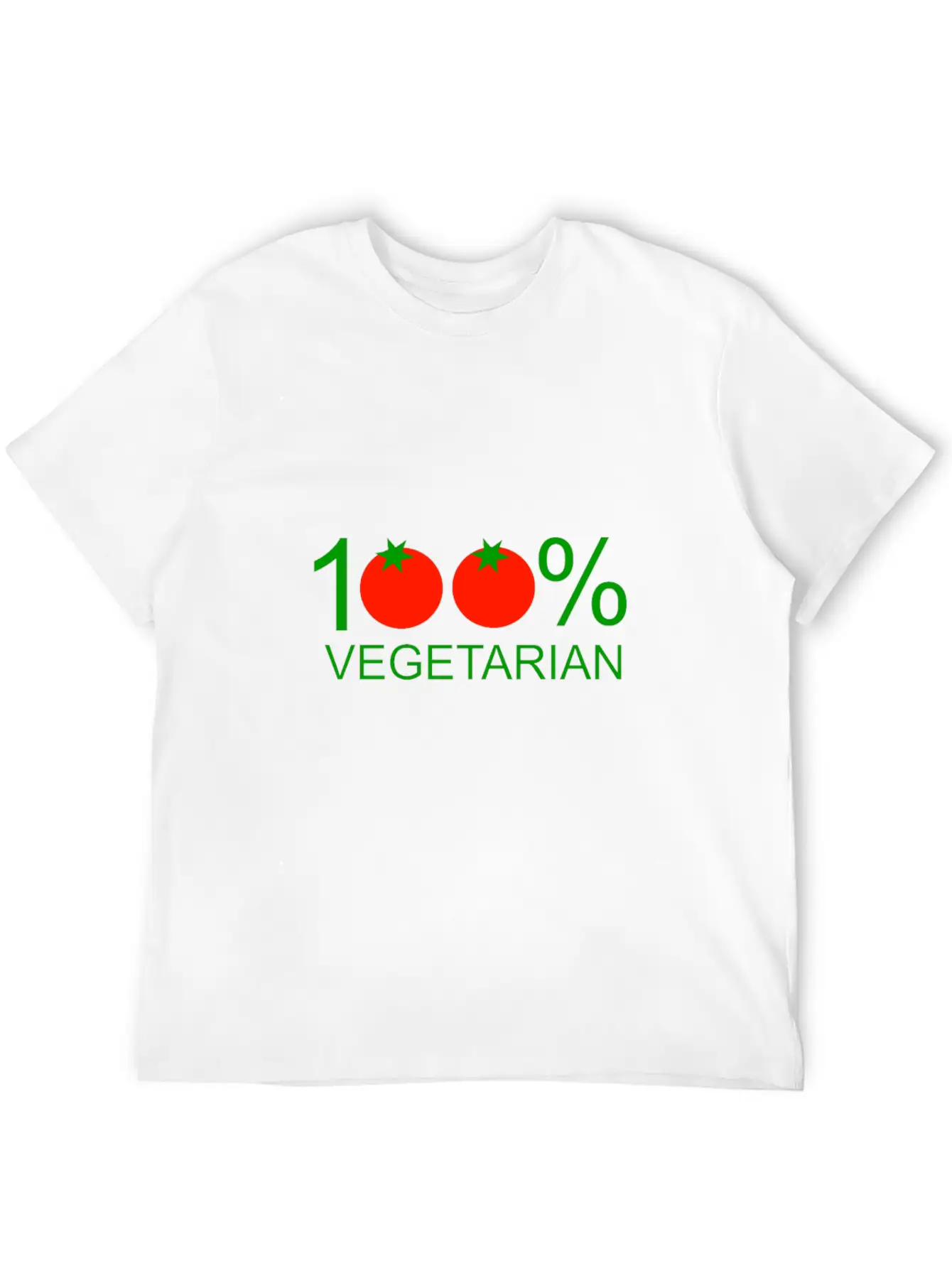 100% Vegetarian Unisex Casual T-Shirt – Clean Design For Daily Comfort