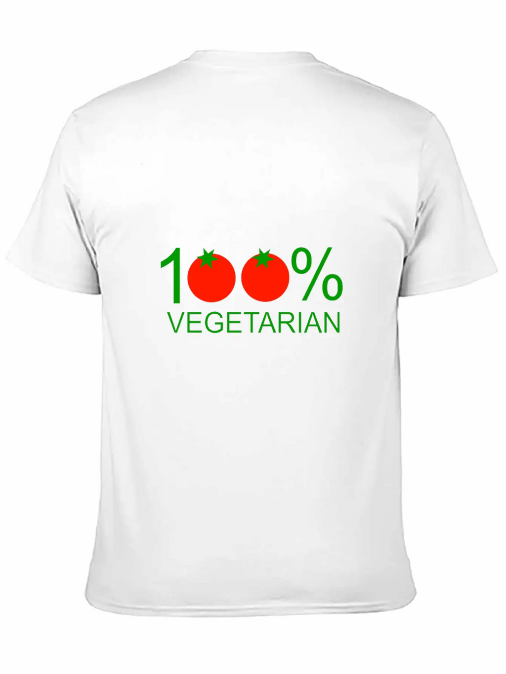 100% Vegetarian Unisex Casual T-Shirt – Clean Design For Daily Comfort
