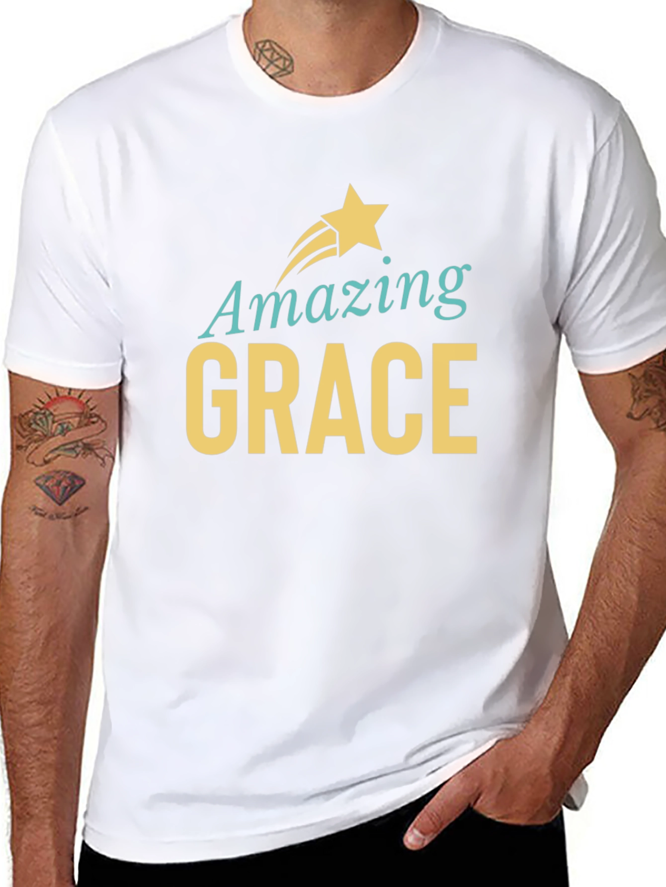 Amazing Grace Graphic Tee - Stylish Comfort