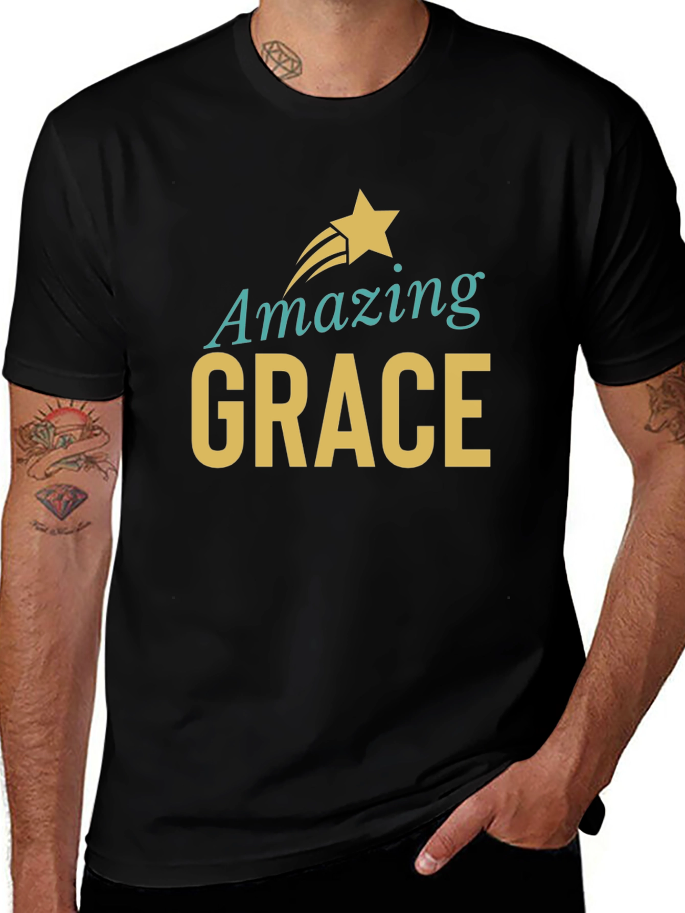Amazing Grace Graphic Tee - Stylish Comfort