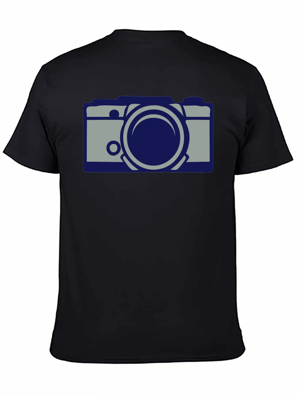 1201 Old Camera Basic Graphic T-Shirt – Daily Comfort In Soft Cotton