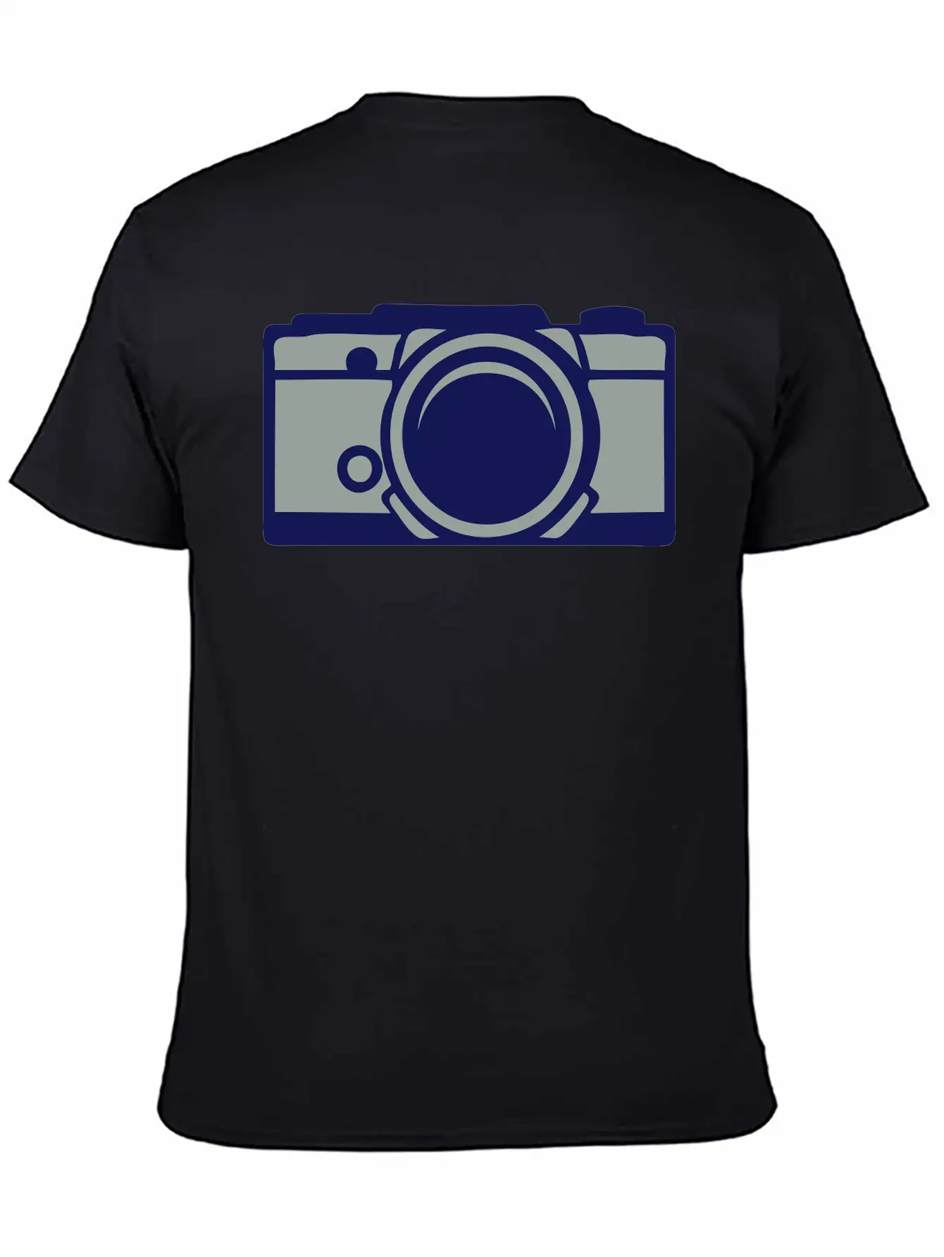 1201 Old Camera Basic Graphic T-Shirt – Daily Comfort In Soft Cotton