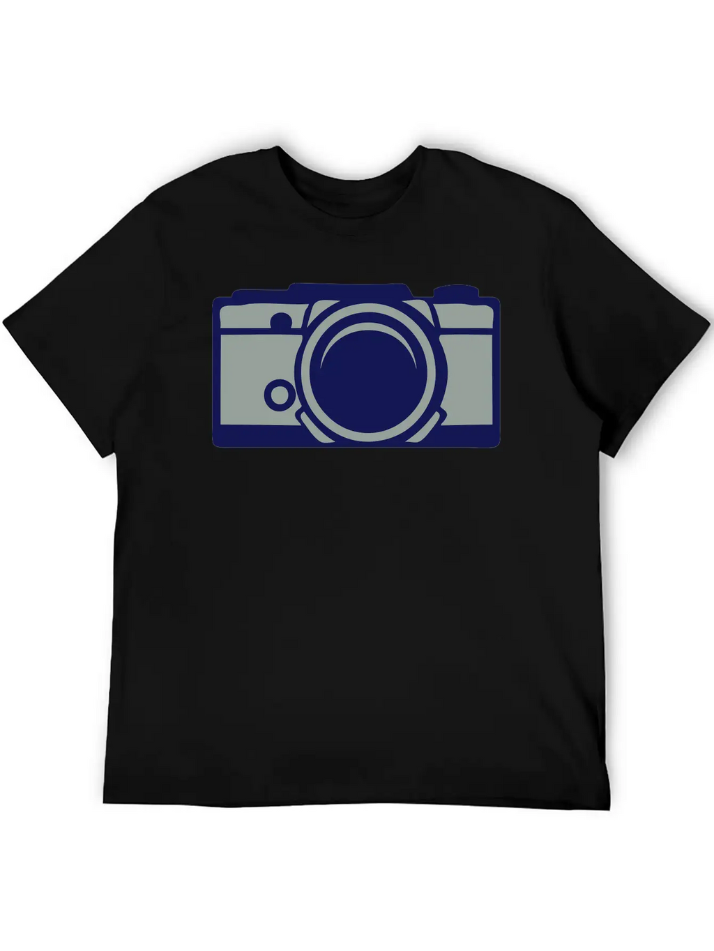 1201 Old Camera Basic Graphic T-Shirt – Daily Comfort In Soft Cotton