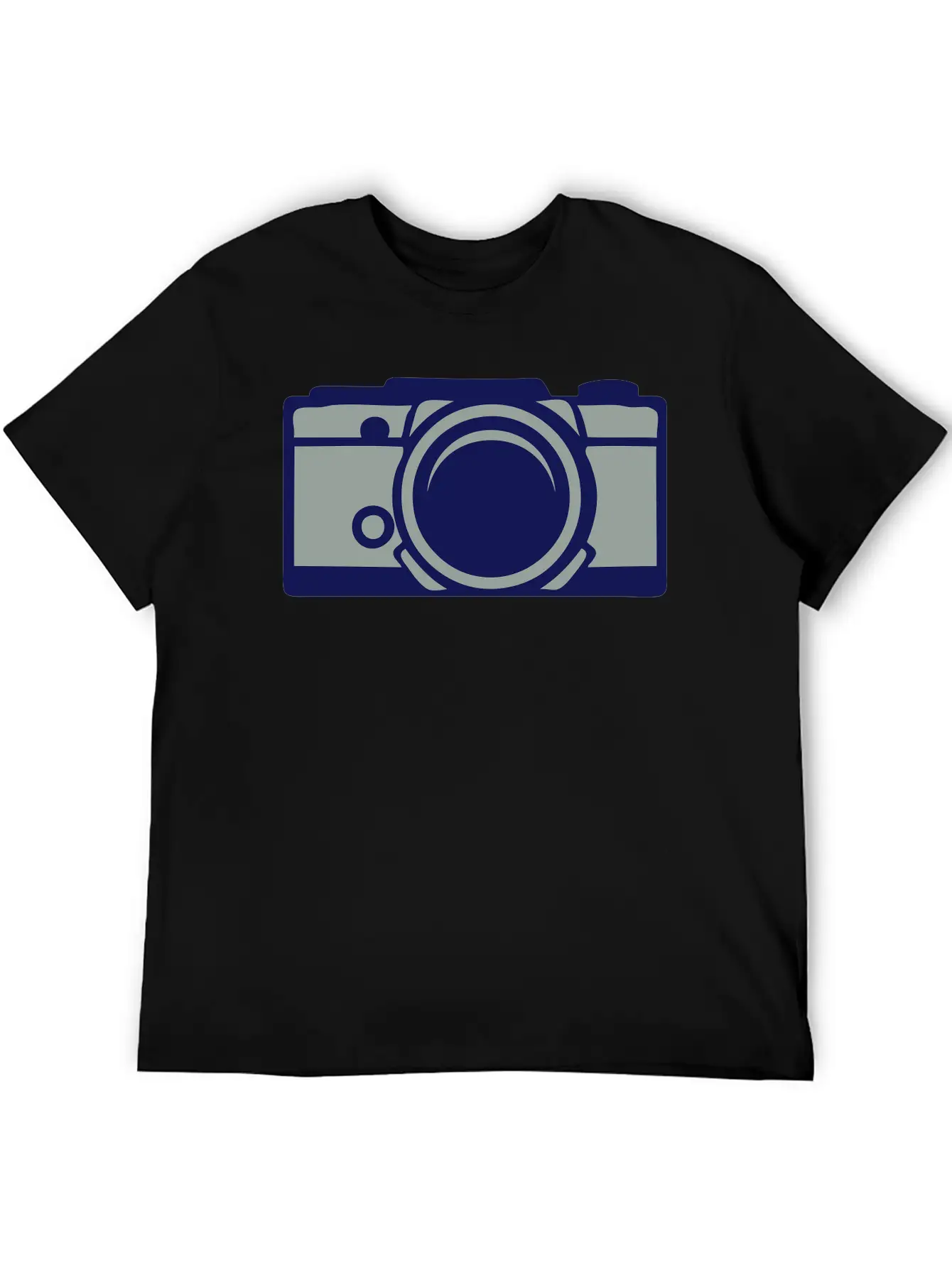 1201 Old Camera Basic Graphic T-Shirt – Daily Comfort In Soft Cotton
